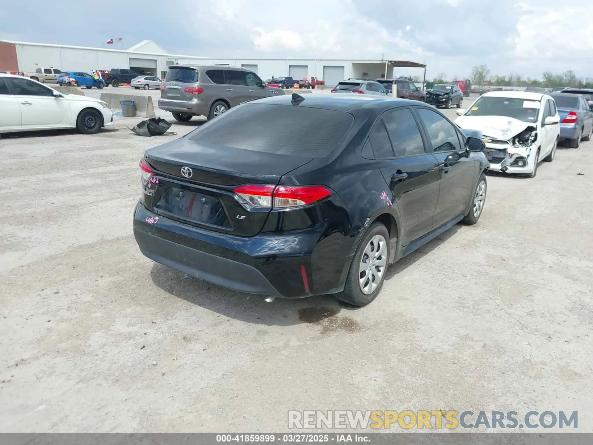 4 fotografías del automóvil dañado 5YFB4MDEXRP155572 TOYOTA COROLLA 2024