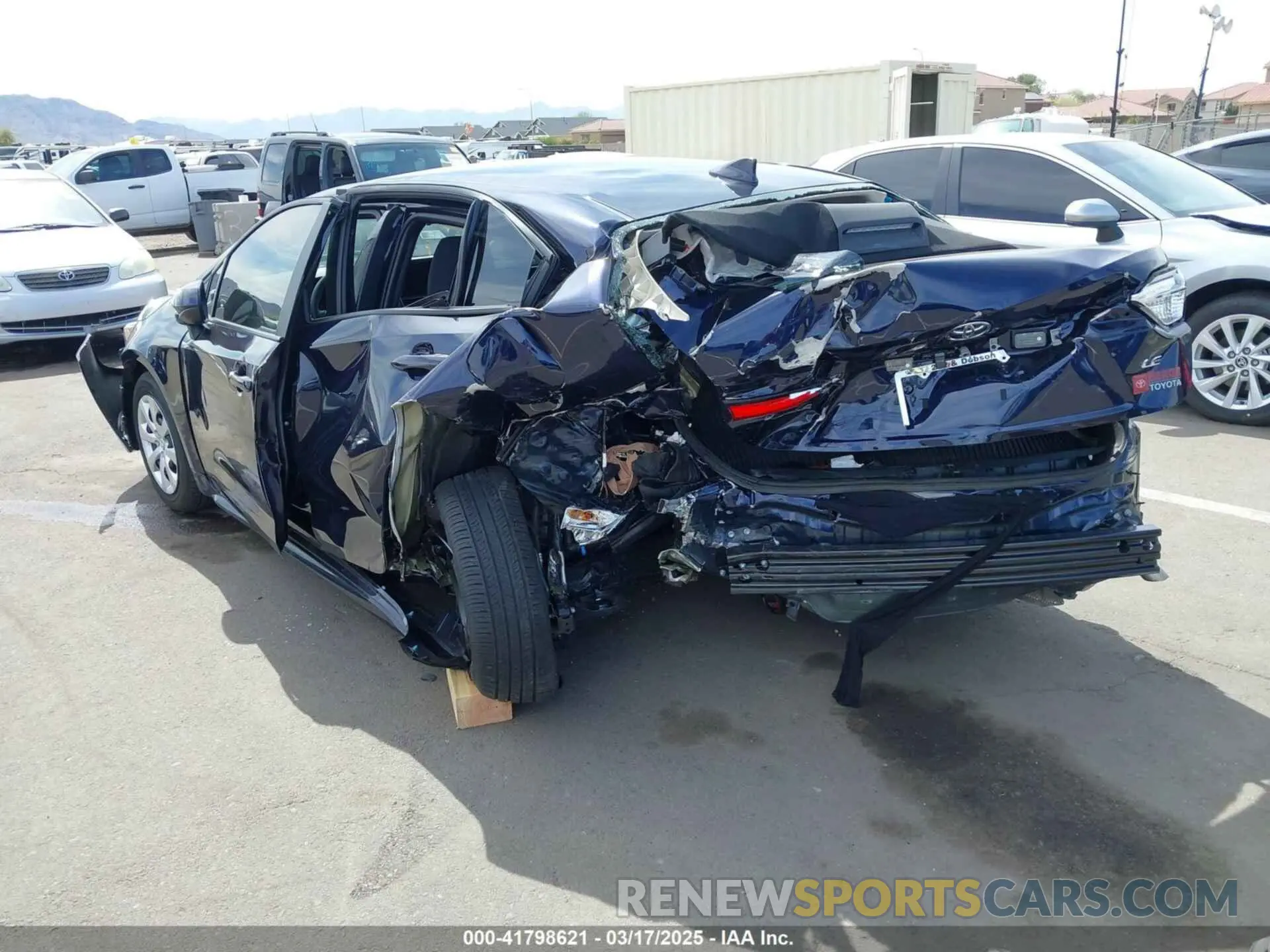 3 fotografías del automóvil dañado 5YFB4MDEXRP159914 TOYOTA COROLLA 2024