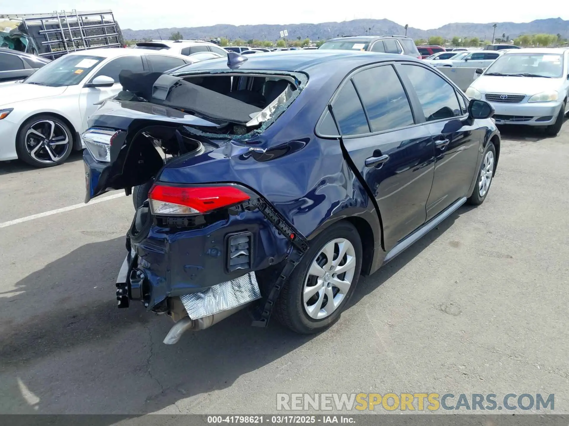 4 fotografías del automóvil dañado 5YFB4MDEXRP159914 TOYOTA COROLLA 2024