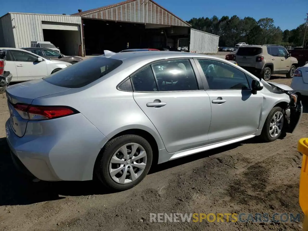 3 fotografías del automóvil dañado 5YFB4MDEXRP161243 TOYOTA COROLLA 2024