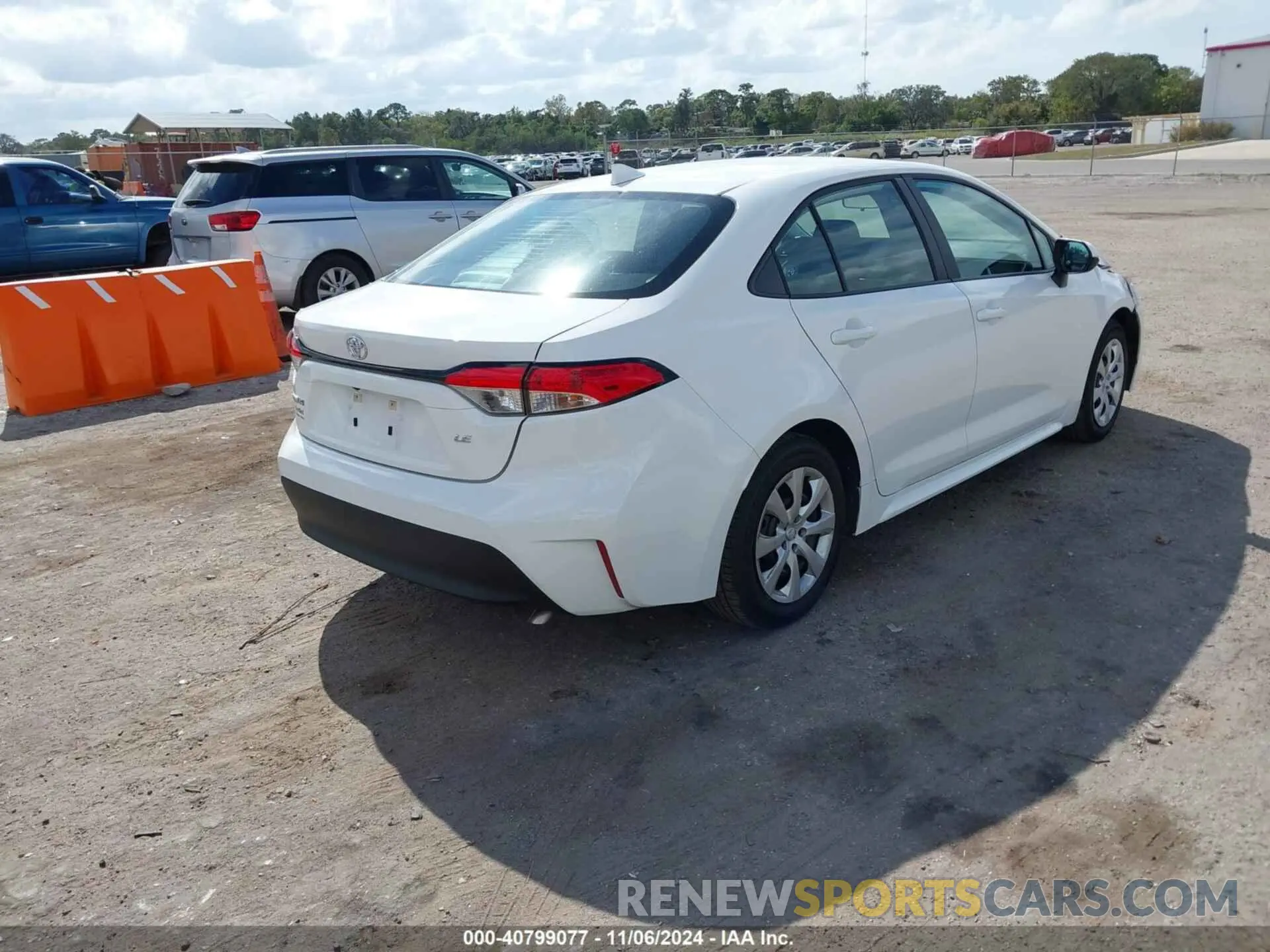 4 fotografías del automóvil dañado 5YFB4MDEXRP172307 TOYOTA COROLLA 2024