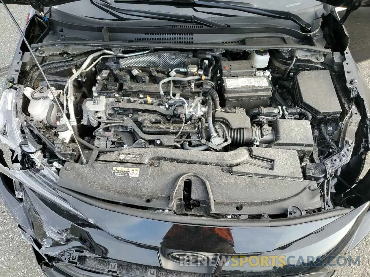 11 fotografías del automóvil dañado 5YFB4MDEXRP176101 TOYOTA COROLLA 2024