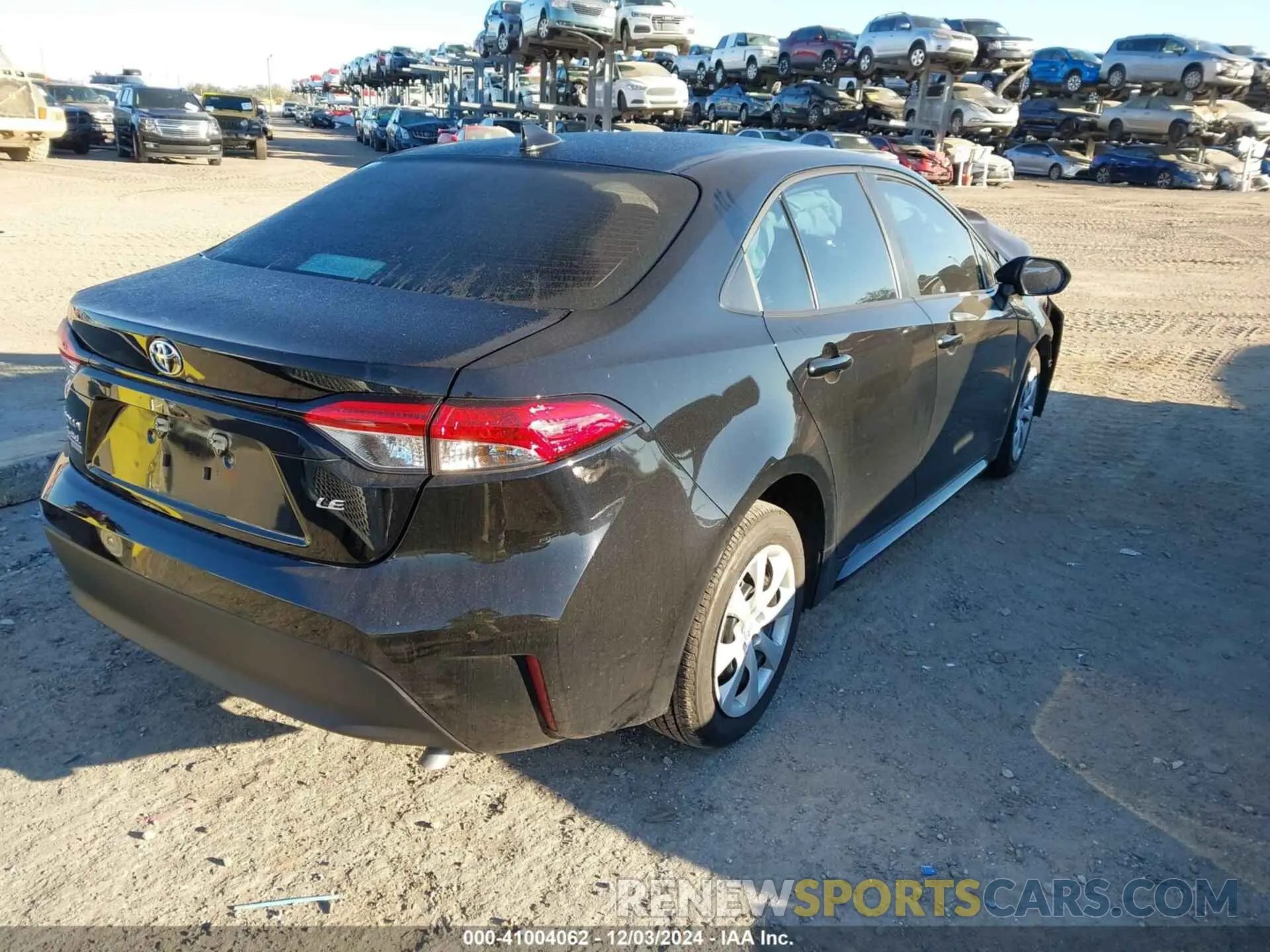 4 fotografías del automóvil dañado 5YFB4MDEXRP182707 TOYOTA COROLLA 2024