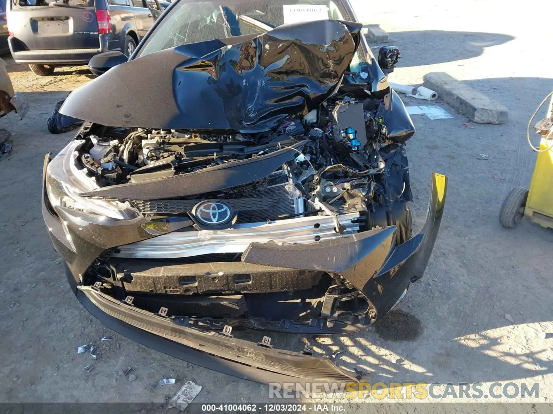 6 fotografías del automóvil dañado 5YFB4MDEXRP182707 TOYOTA COROLLA 2024