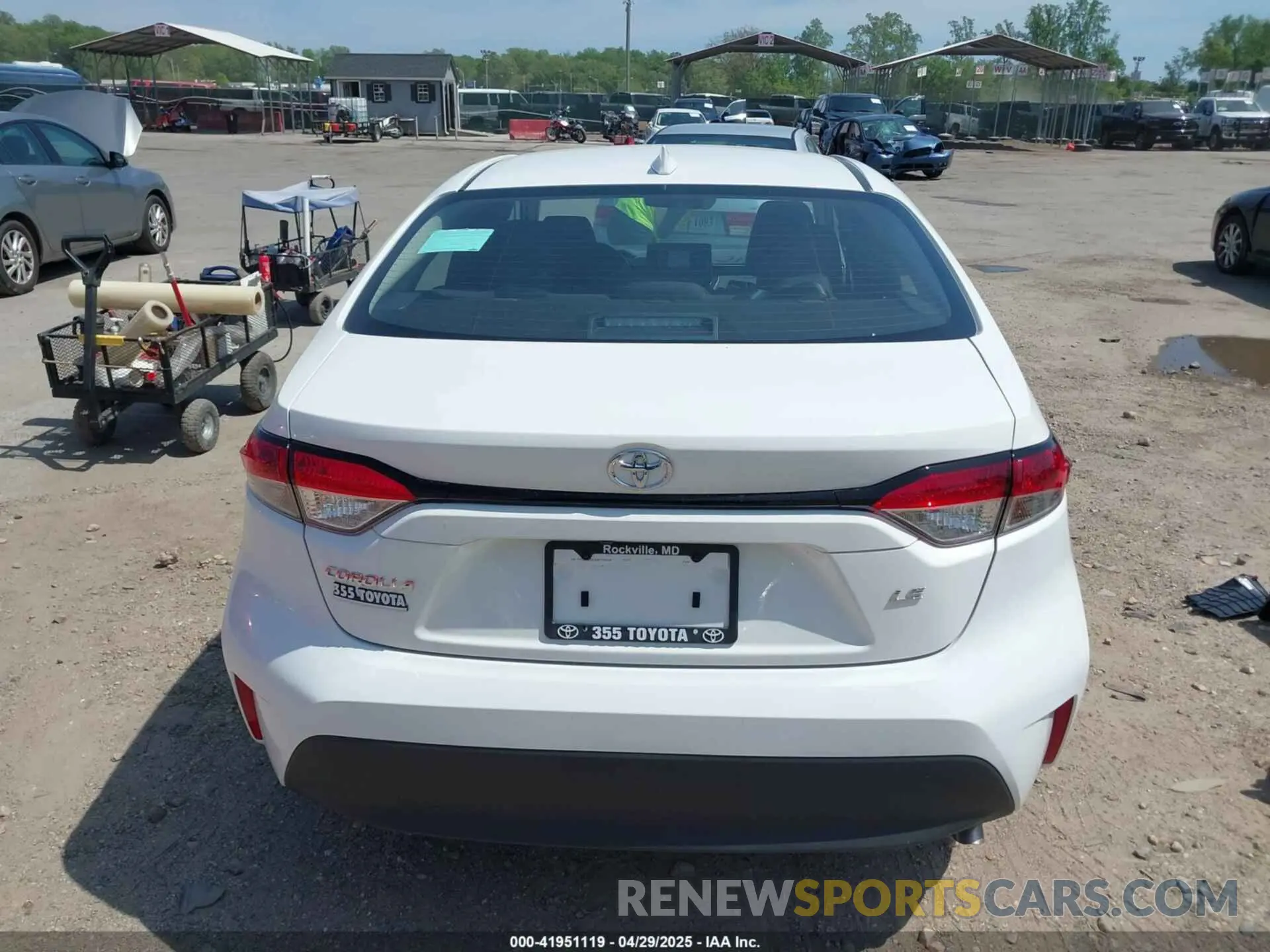 17 fotografías del automóvil dañado 5YFB4MDEXRP183209 TOYOTA COROLLA 2024