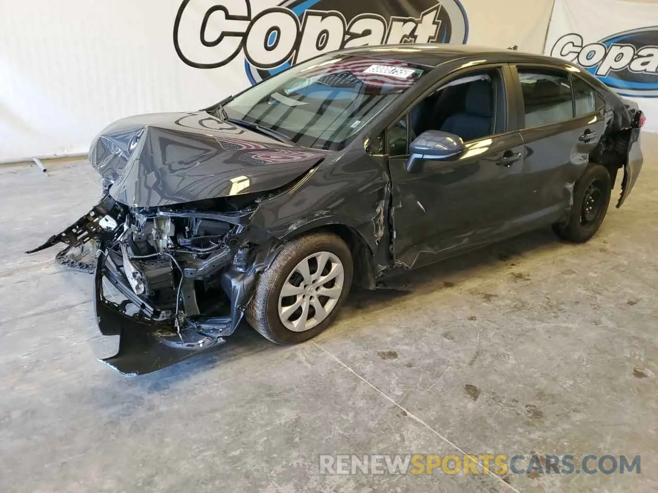1 fotografías del automóvil dañado 5YFB4MDEXRP190175 TOYOTA COROLLA 2024