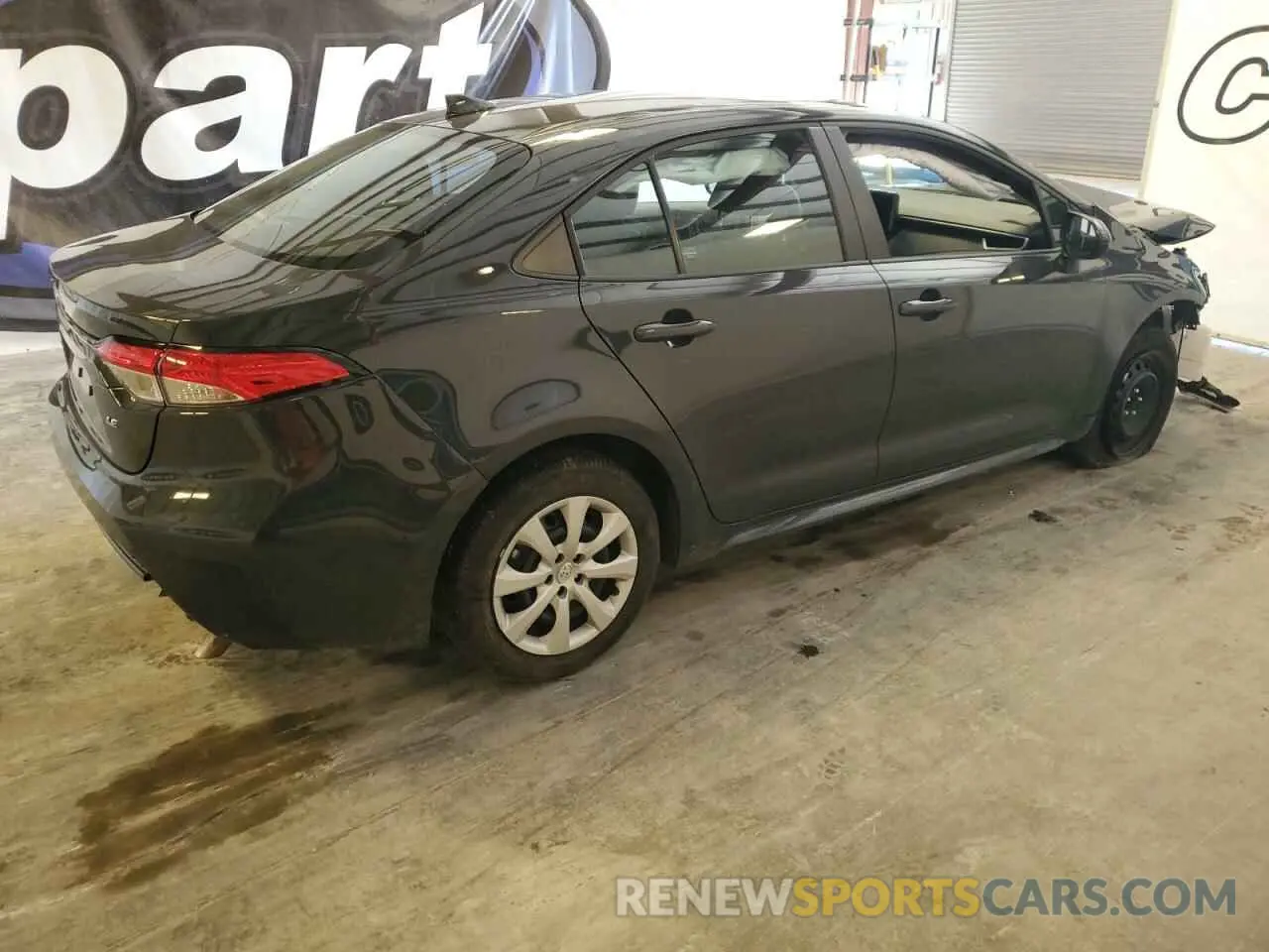 3 fotografías del automóvil dañado 5YFB4MDEXRP190175 TOYOTA COROLLA 2024