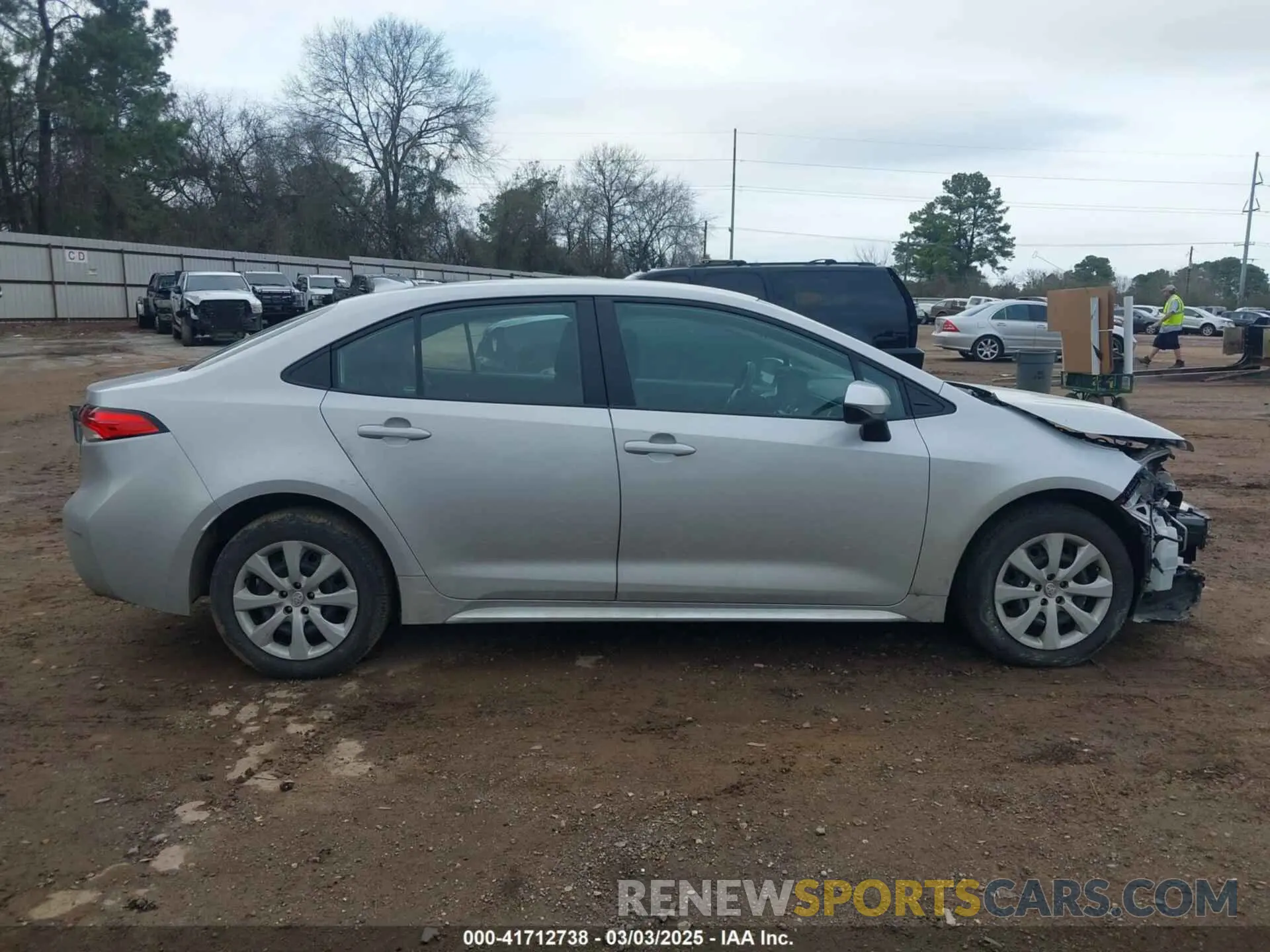 14 fotografías del automóvil dañado 5YFB4MDEXRP192878 TOYOTA COROLLA 2024