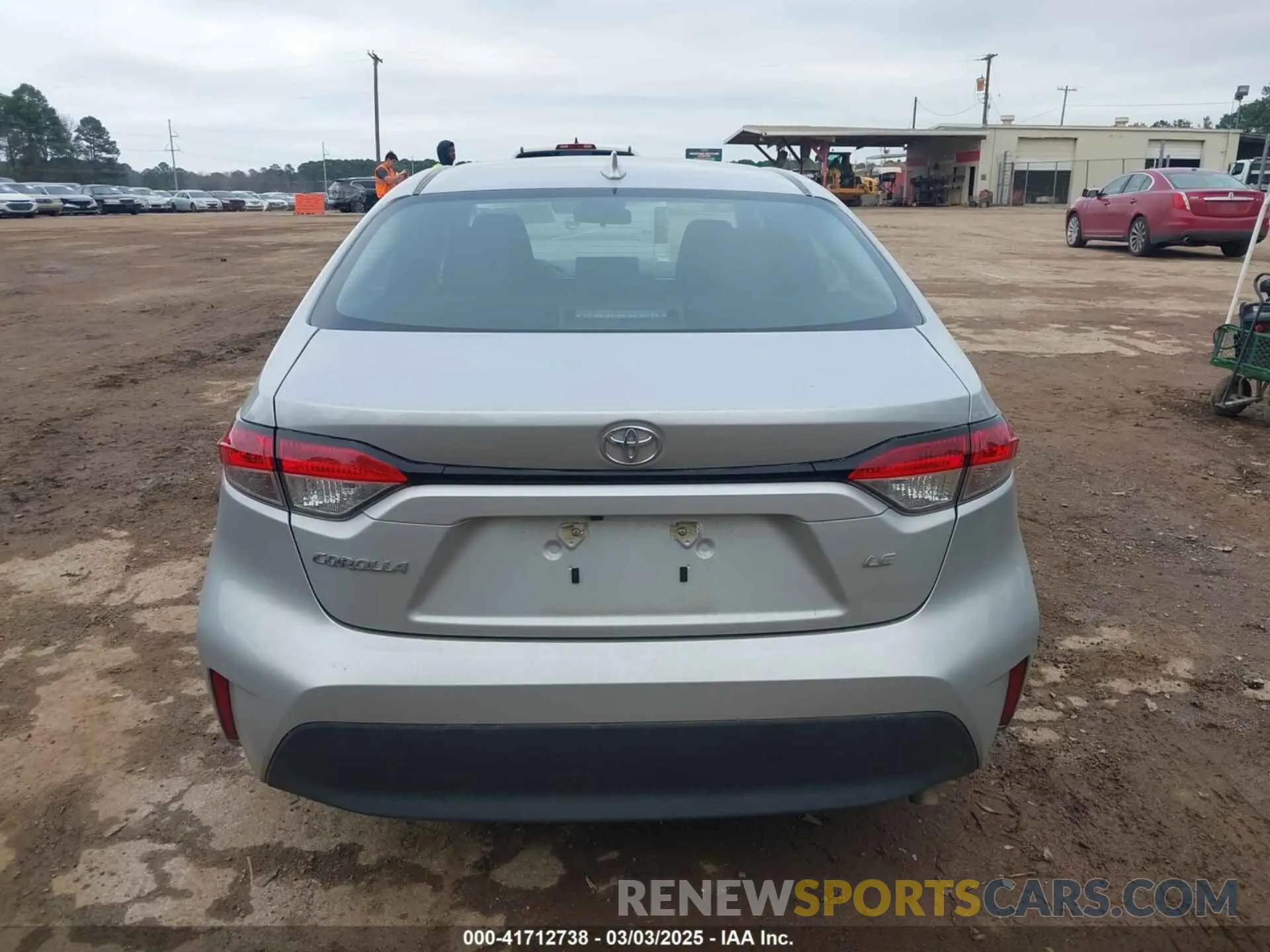 17 fotografías del automóvil dañado 5YFB4MDEXRP192878 TOYOTA COROLLA 2024