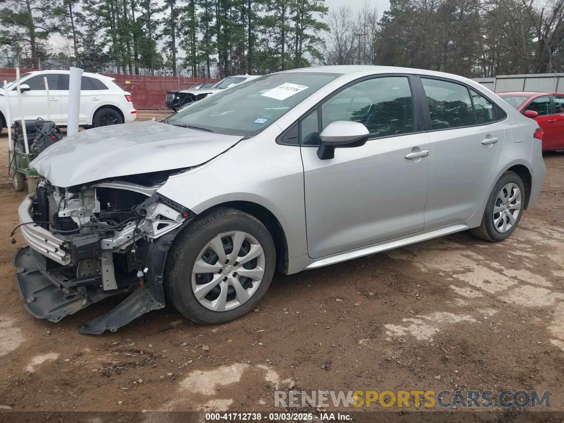 2 fotografías del automóvil dañado 5YFB4MDEXRP192878 TOYOTA COROLLA 2024