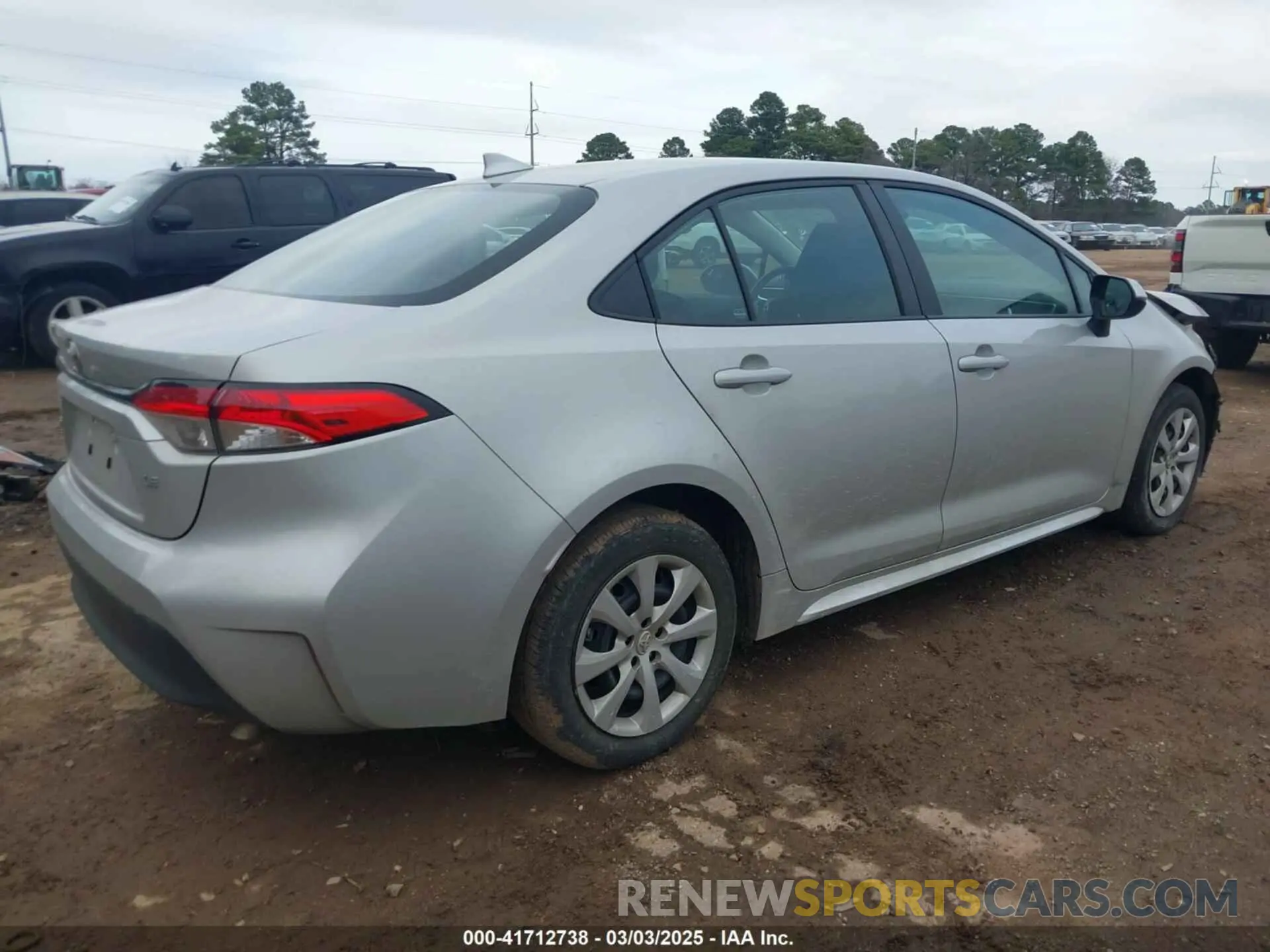 4 fotografías del automóvil dañado 5YFB4MDEXRP192878 TOYOTA COROLLA 2024
