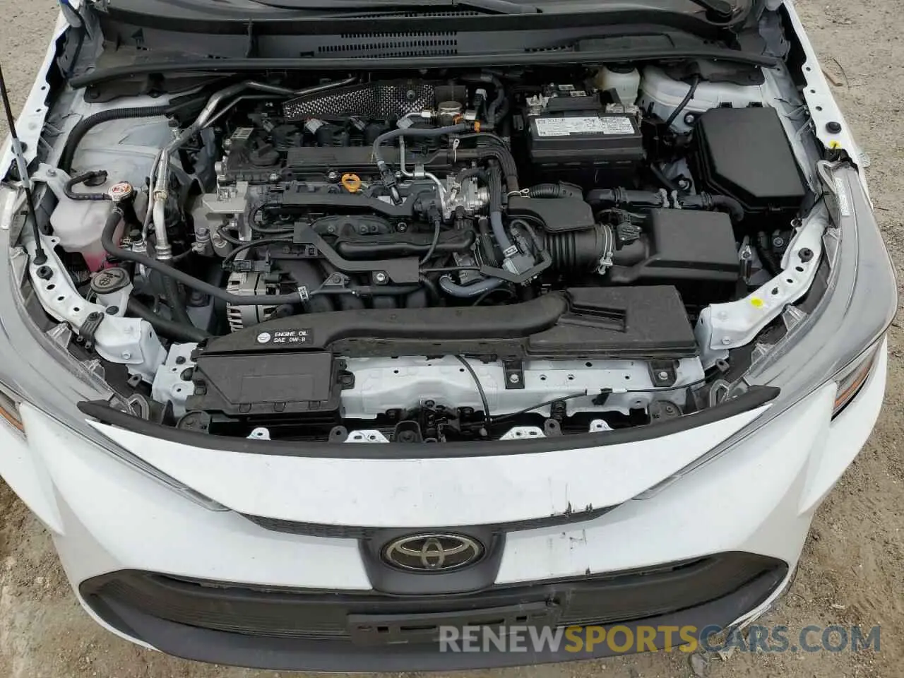 11 fotografías del automóvil dañado 5YFB4MDEXRP193478 TOYOTA COROLLA 2024