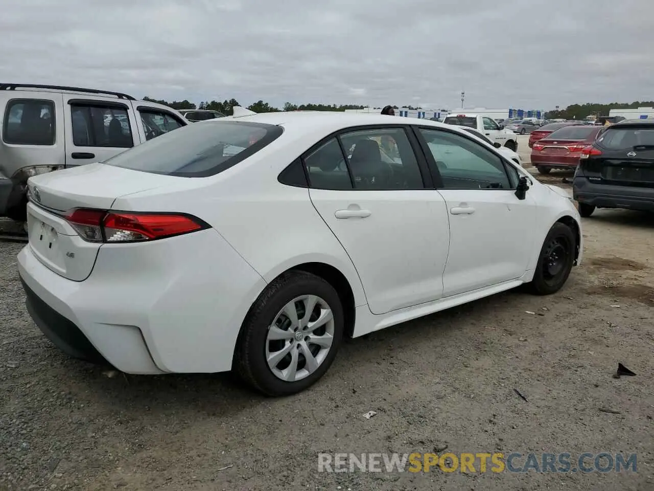 3 fotografías del automóvil dañado 5YFB4MDEXRP193478 TOYOTA COROLLA 2024