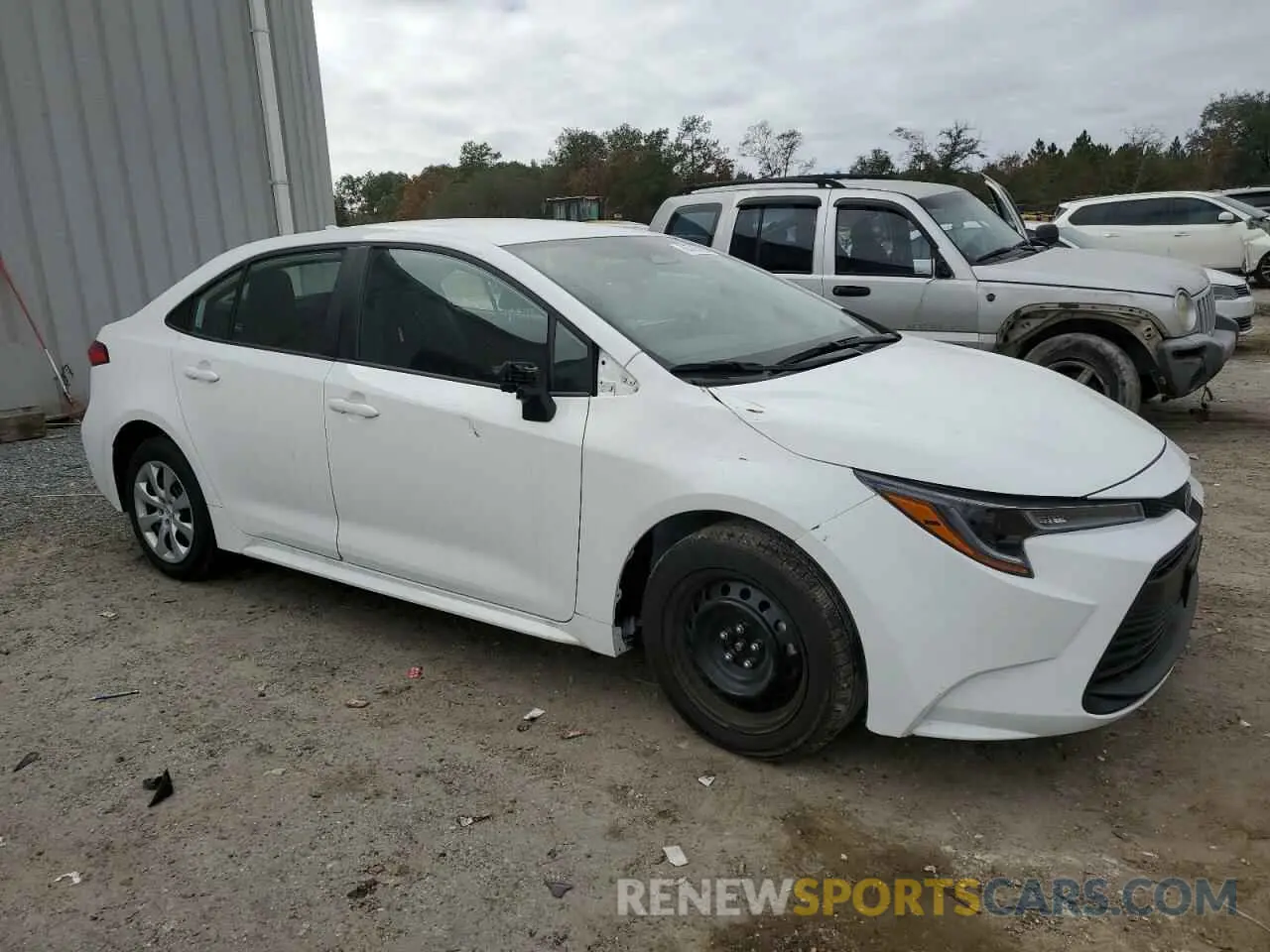 4 fotografías del automóvil dañado 5YFB4MDEXRP193478 TOYOTA COROLLA 2024