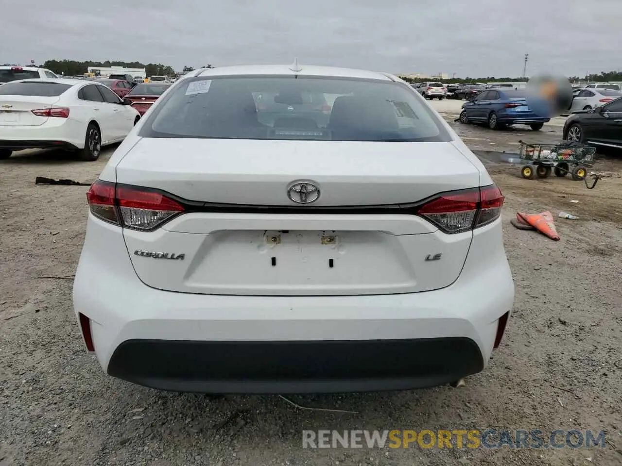 6 fotografías del automóvil dañado 5YFB4MDEXRP193478 TOYOTA COROLLA 2024