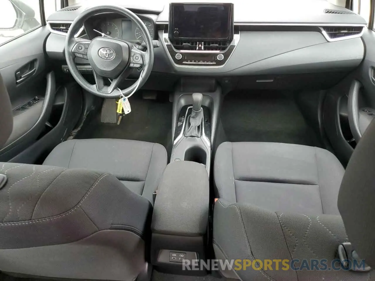 8 fotografías del automóvil dañado 5YFB4MDEXRP193478 TOYOTA COROLLA 2024