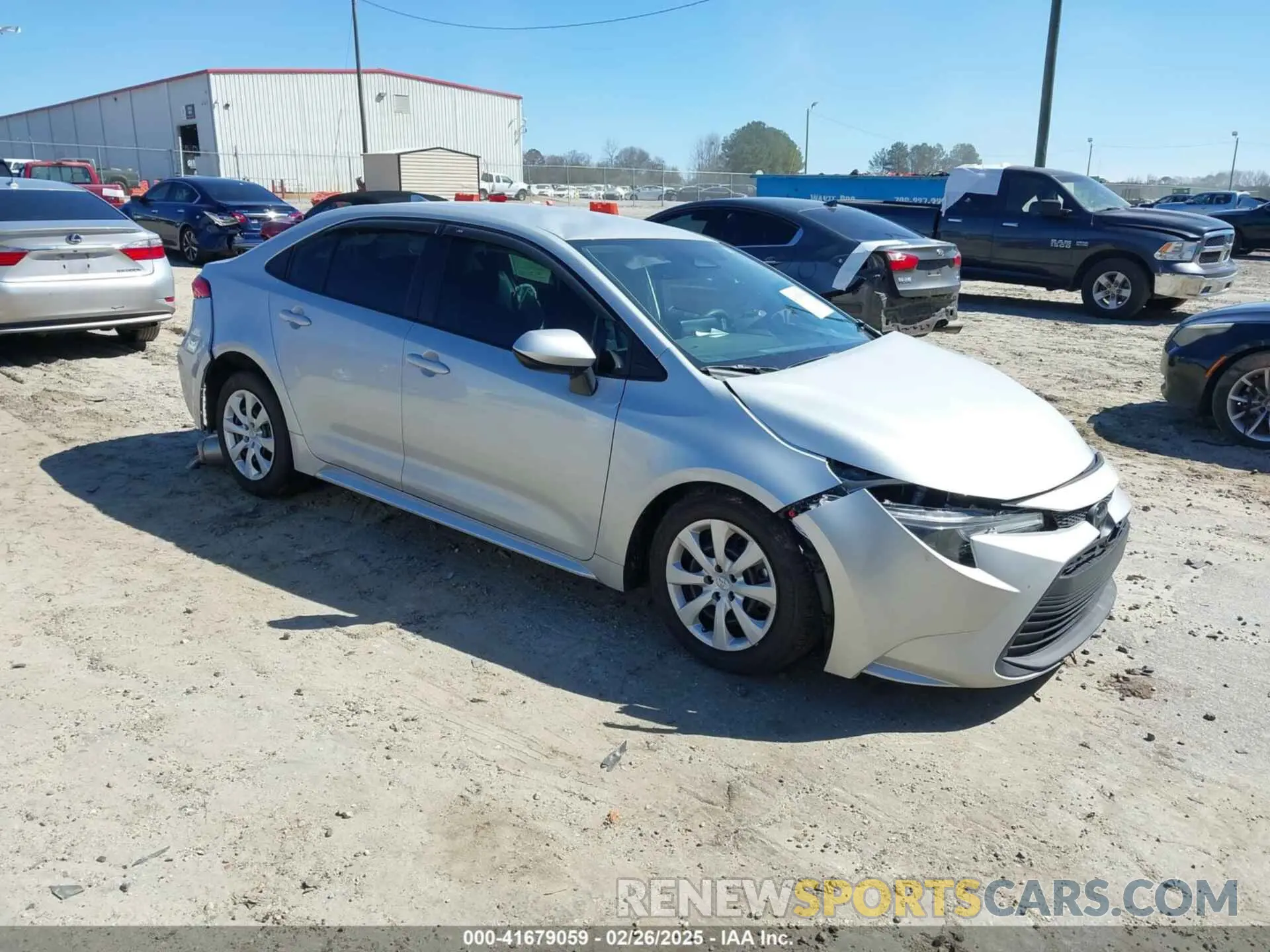 1 fotografías del automóvil dañado 5YFB4MDEXRP198891 TOYOTA COROLLA 2024
