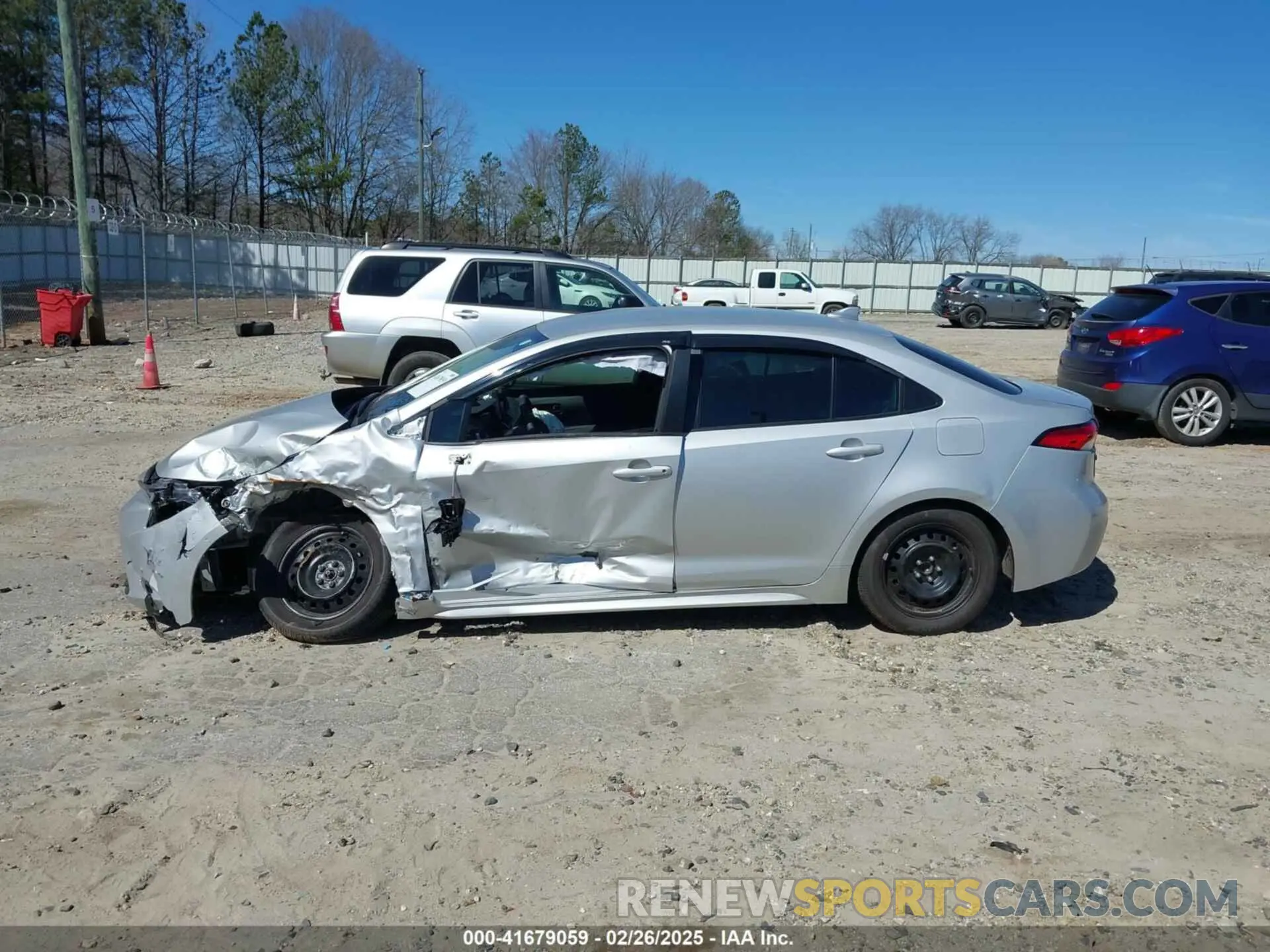 14 fotografías del automóvil dañado 5YFB4MDEXRP198891 TOYOTA COROLLA 2024