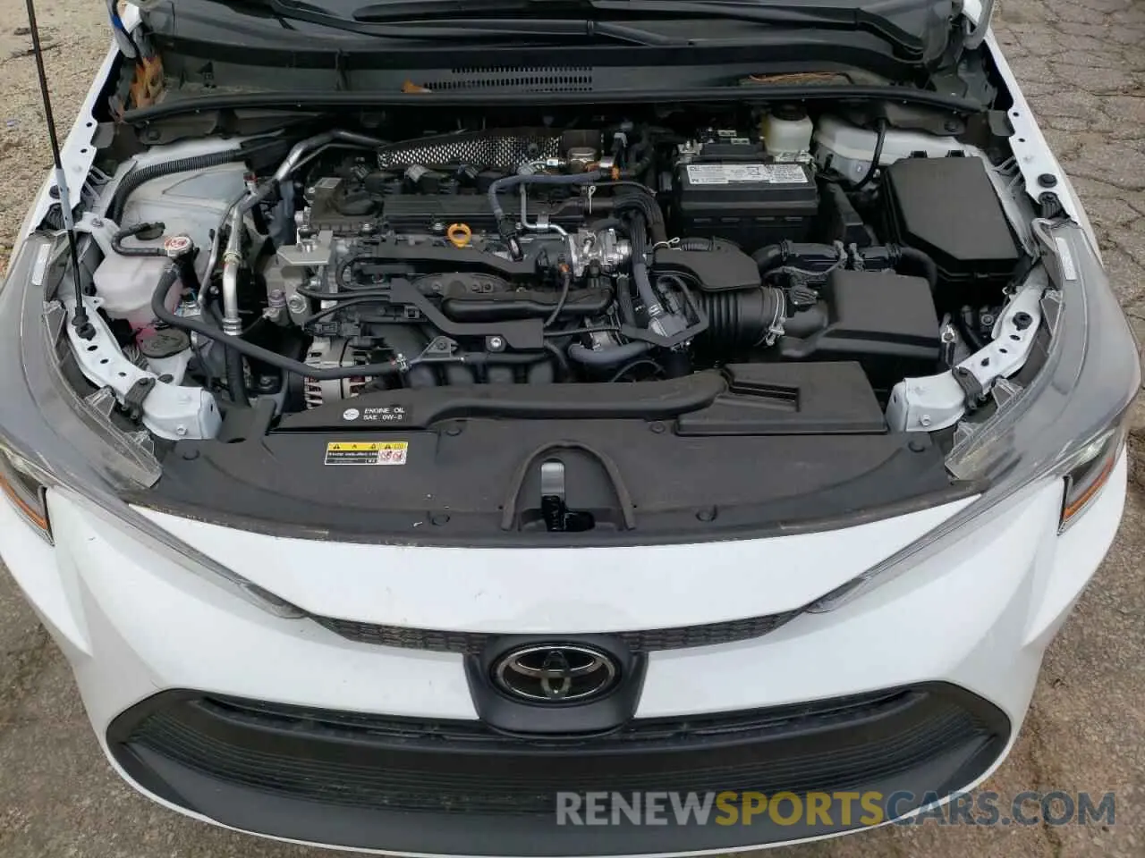 11 fotografías del automóvil dañado 5YFB4MDEXRP200705 TOYOTA COROLLA 2024