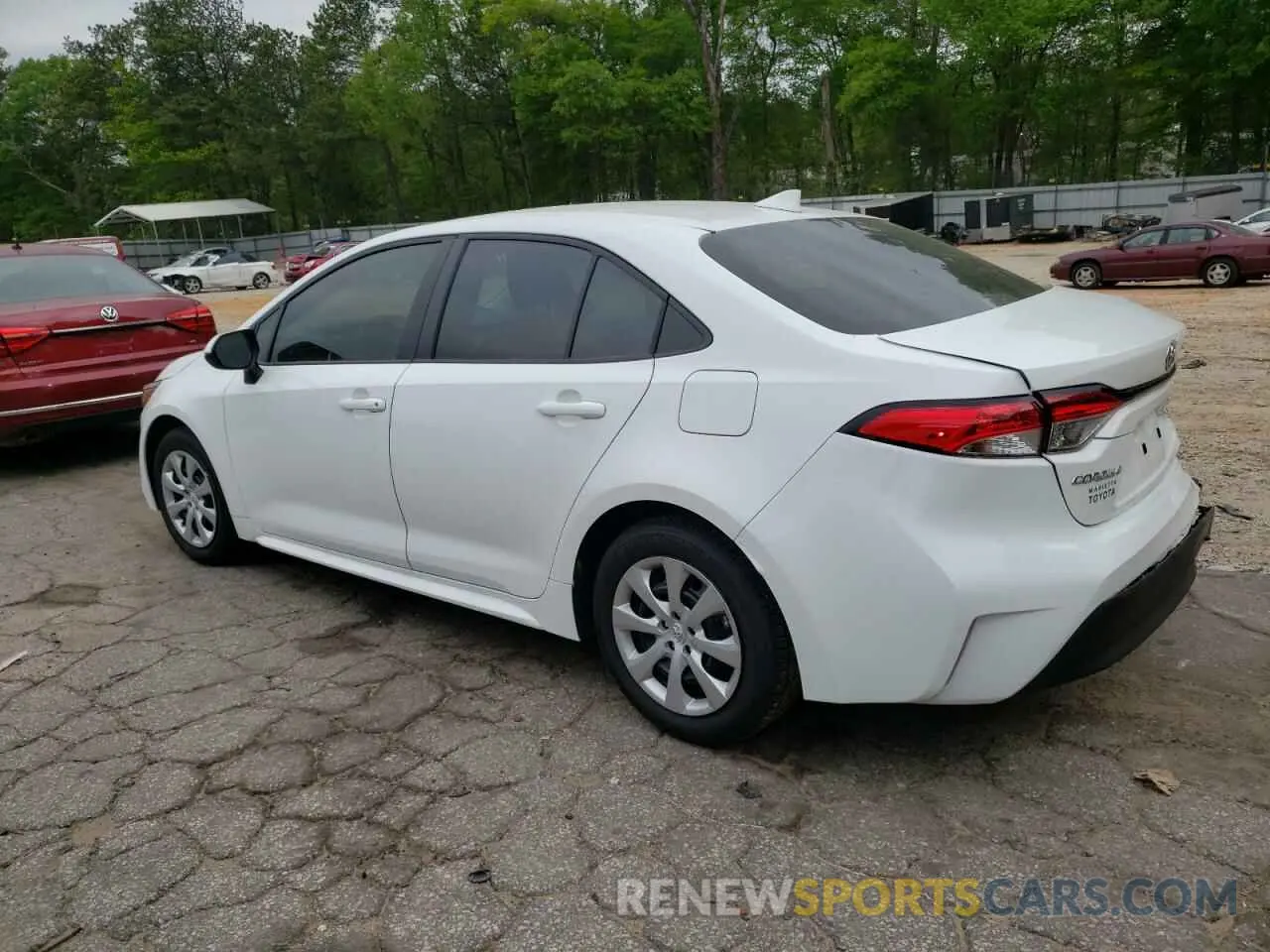 2 fotografías del automóvil dañado 5YFB4MDEXRP200705 TOYOTA COROLLA 2024
