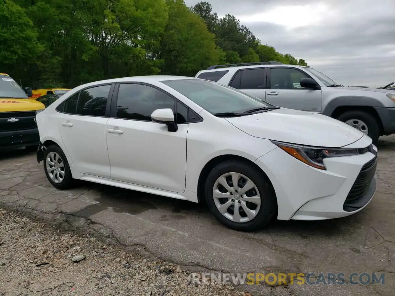 4 fotografías del automóvil dañado 5YFB4MDEXRP200705 TOYOTA COROLLA 2024
