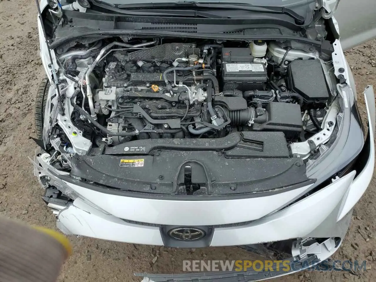 11 fotografías del automóvil dañado 5YFB4MDEXRP207623 TOYOTA COROLLA 2024