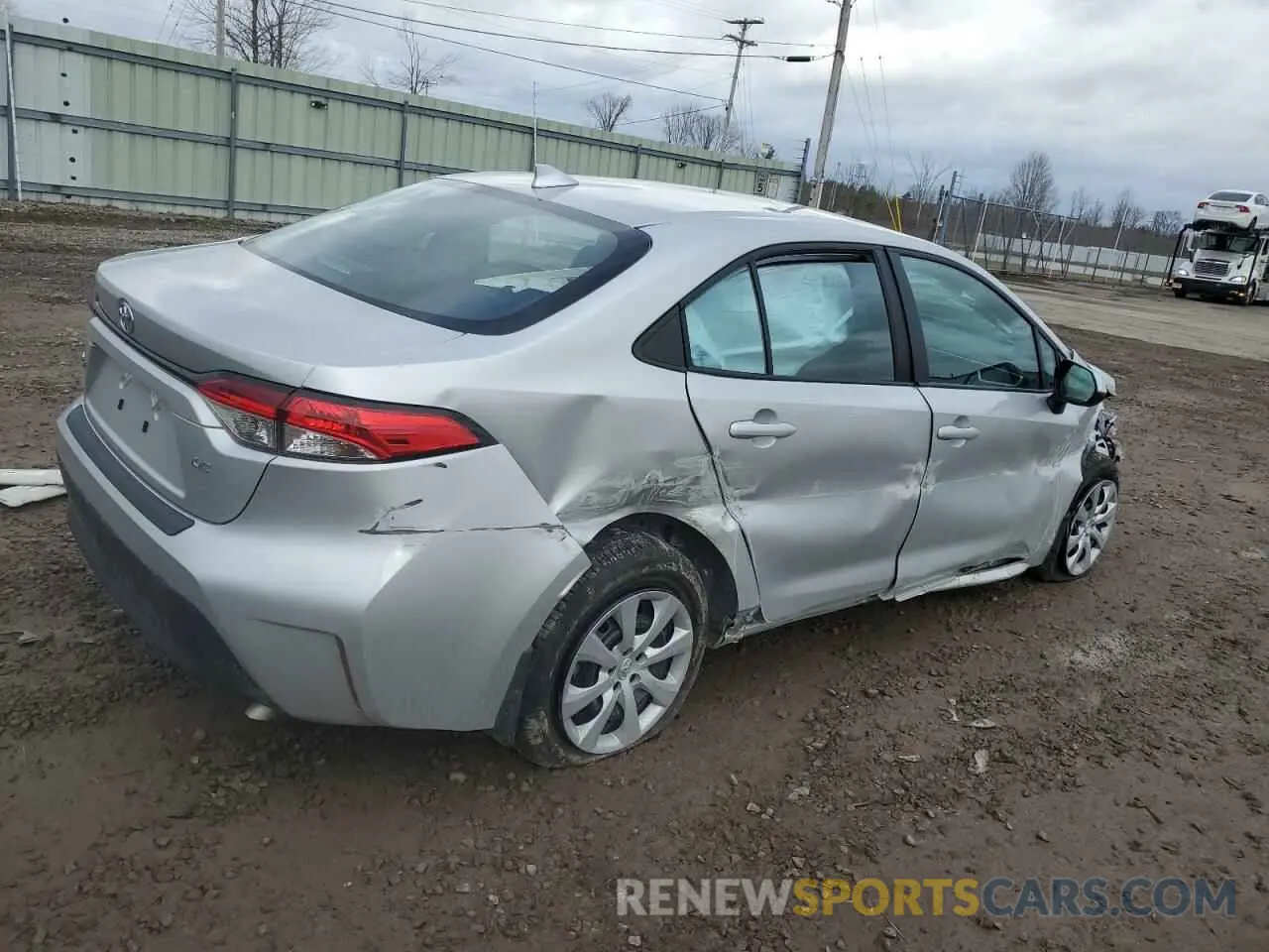3 fotografías del automóvil dañado 5YFB4MDEXRP207623 TOYOTA COROLLA 2024