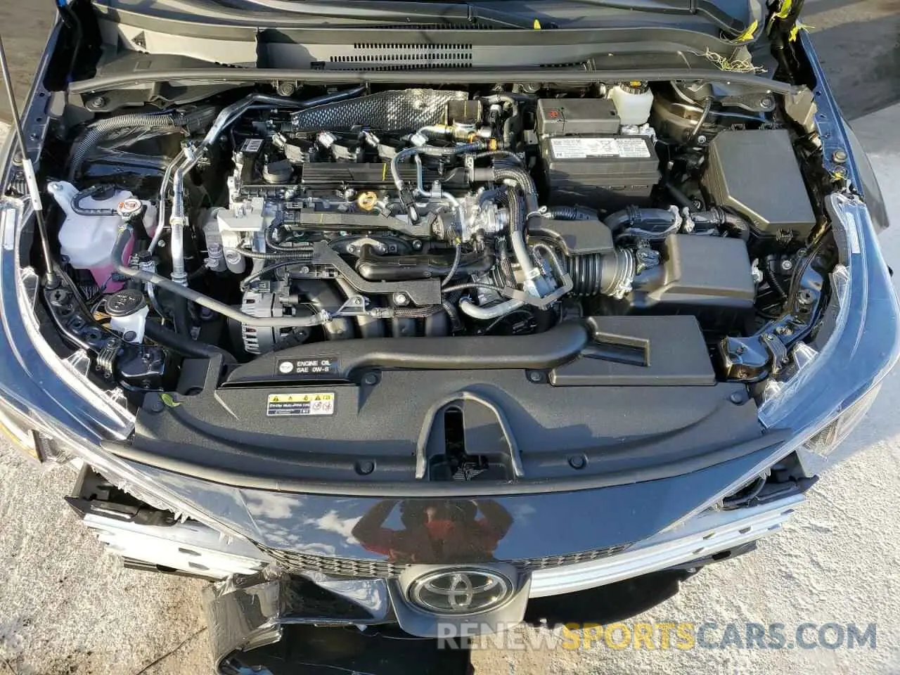 11 fotografías del automóvil dañado 5YFB4MDEXRP208285 TOYOTA COROLLA 2024