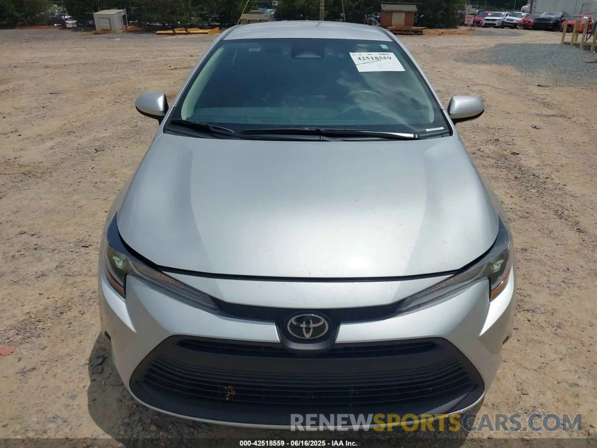 12 fotografías del automóvil dañado 5YFB4MDEXRP208934 TOYOTA COROLLA 2024