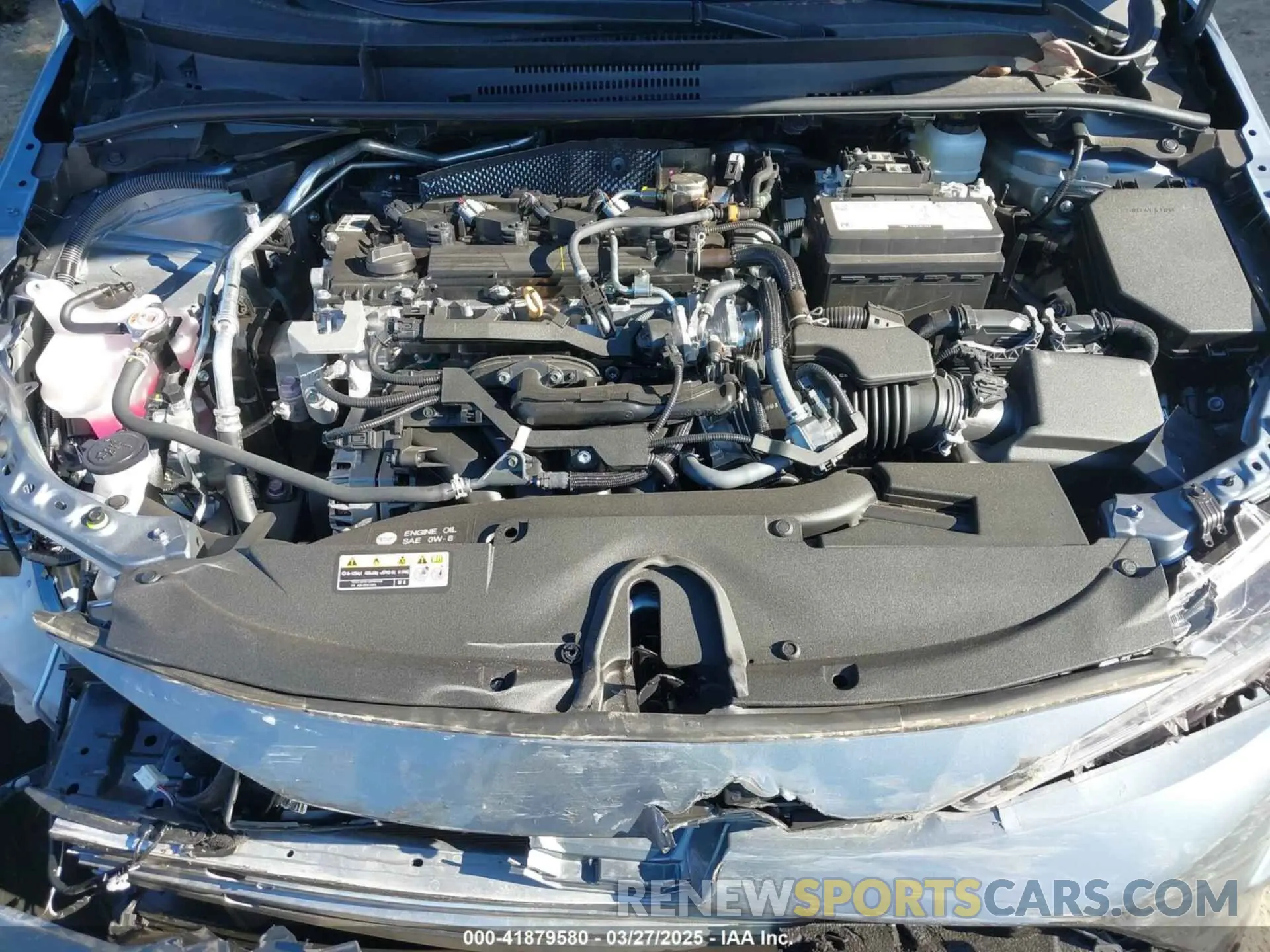 10 fotografías del automóvil dañado 5YFB4MDEXRP223367 TOYOTA COROLLA 2024