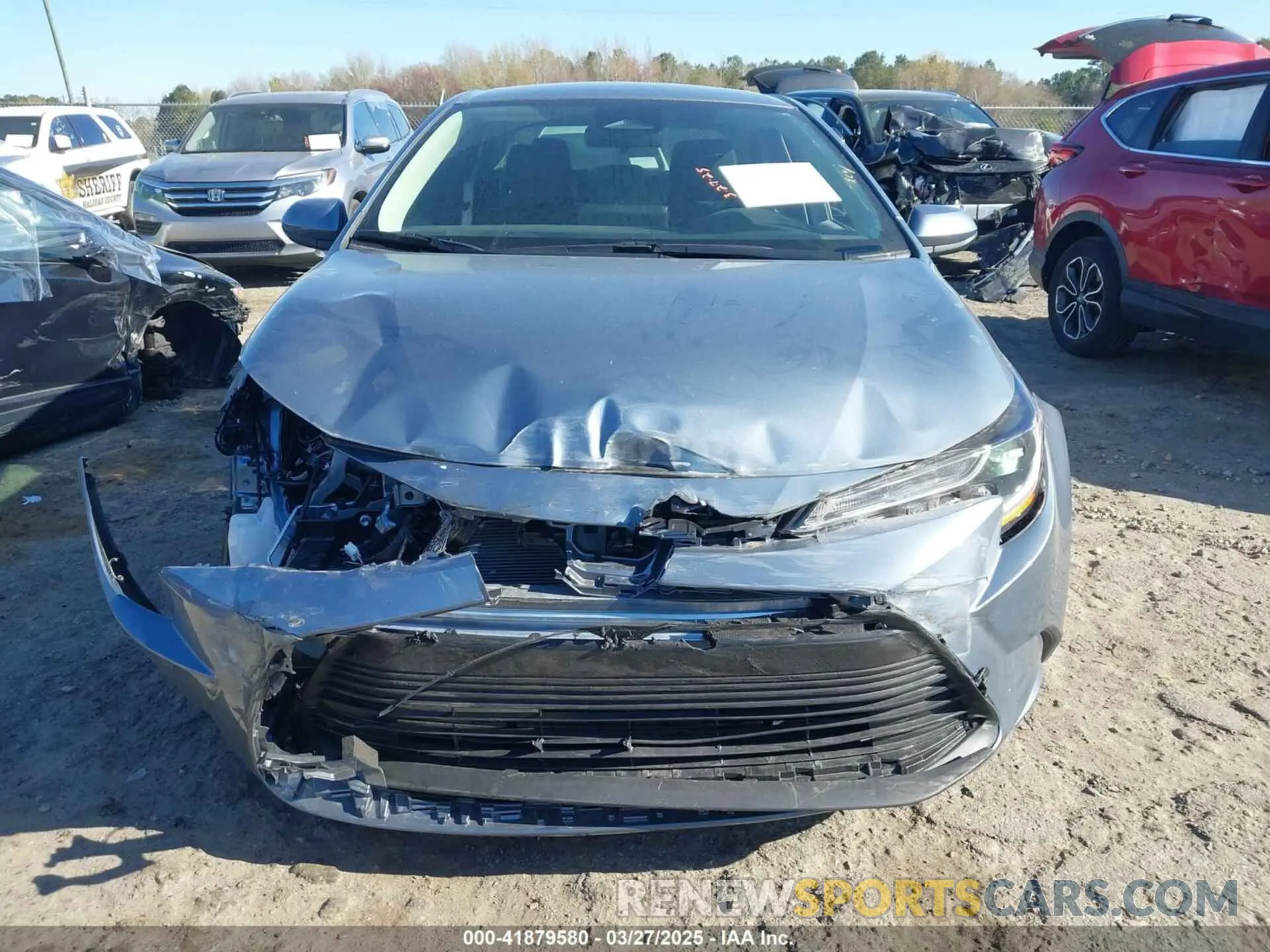 12 fotografías del automóvil dañado 5YFB4MDEXRP223367 TOYOTA COROLLA 2024