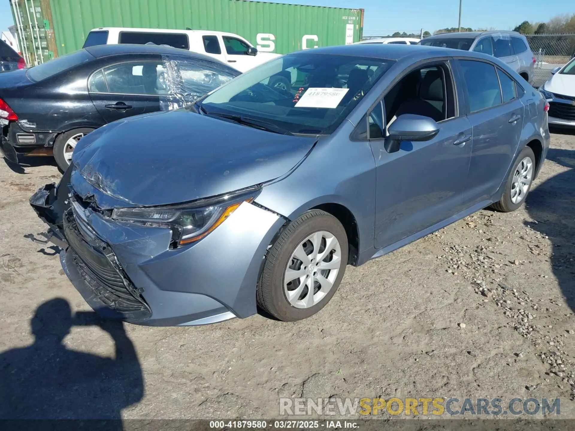2 fotografías del automóvil dañado 5YFB4MDEXRP223367 TOYOTA COROLLA 2024