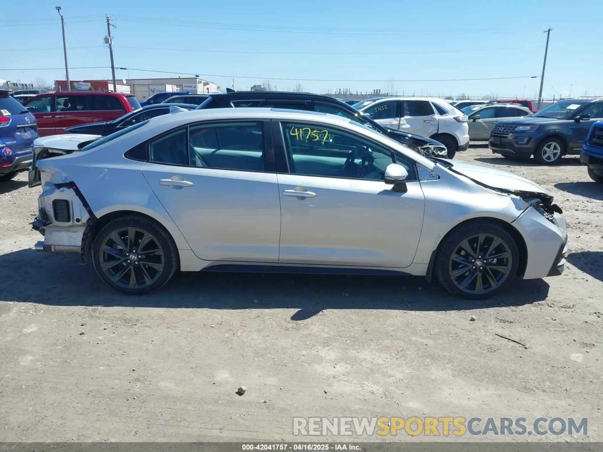 14 fotografías del automóvil dañado 5YFP4MCE0RP196915 TOYOTA COROLLA 2024