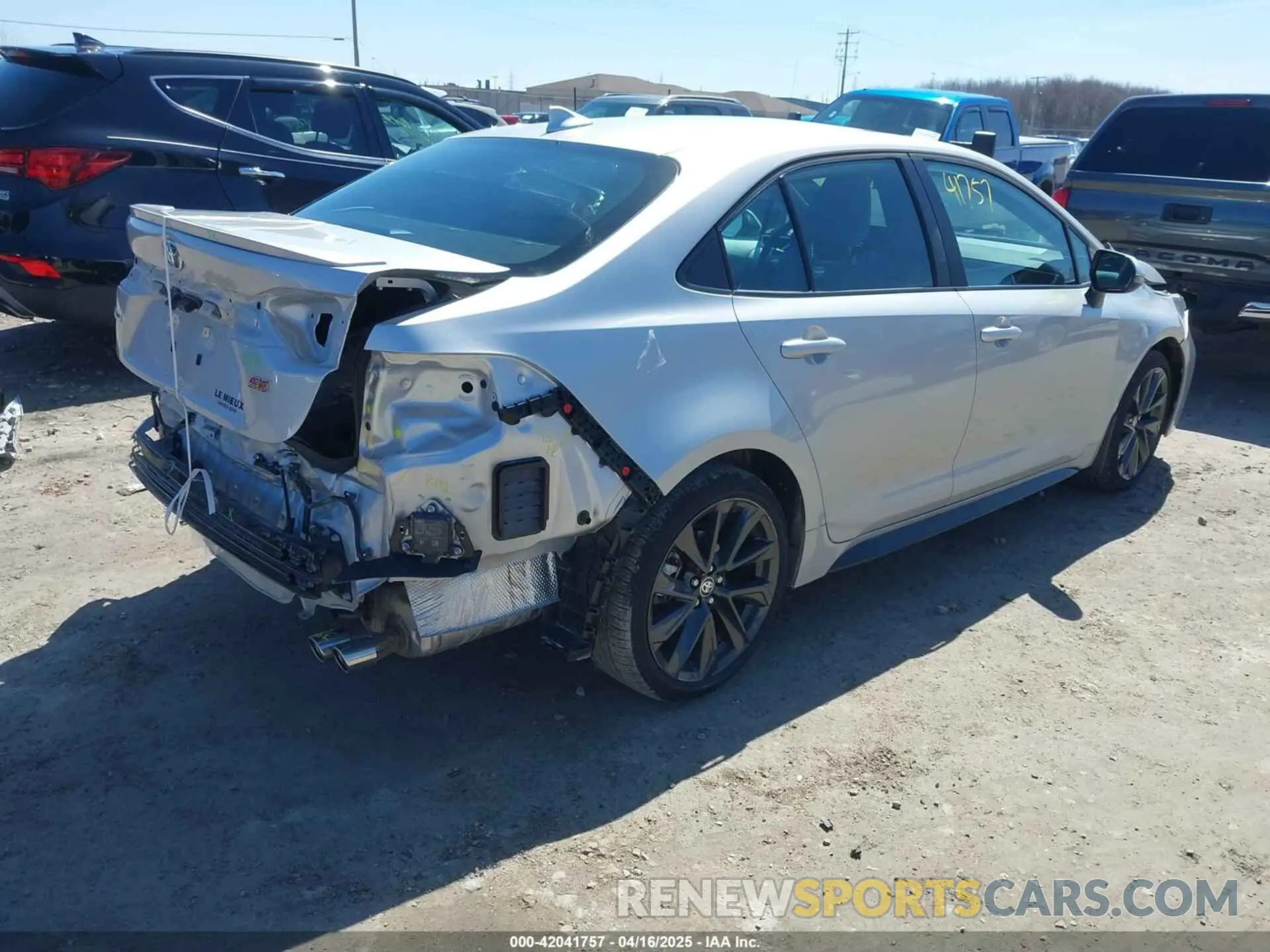 4 fotografías del automóvil dañado 5YFP4MCE0RP196915 TOYOTA COROLLA 2024