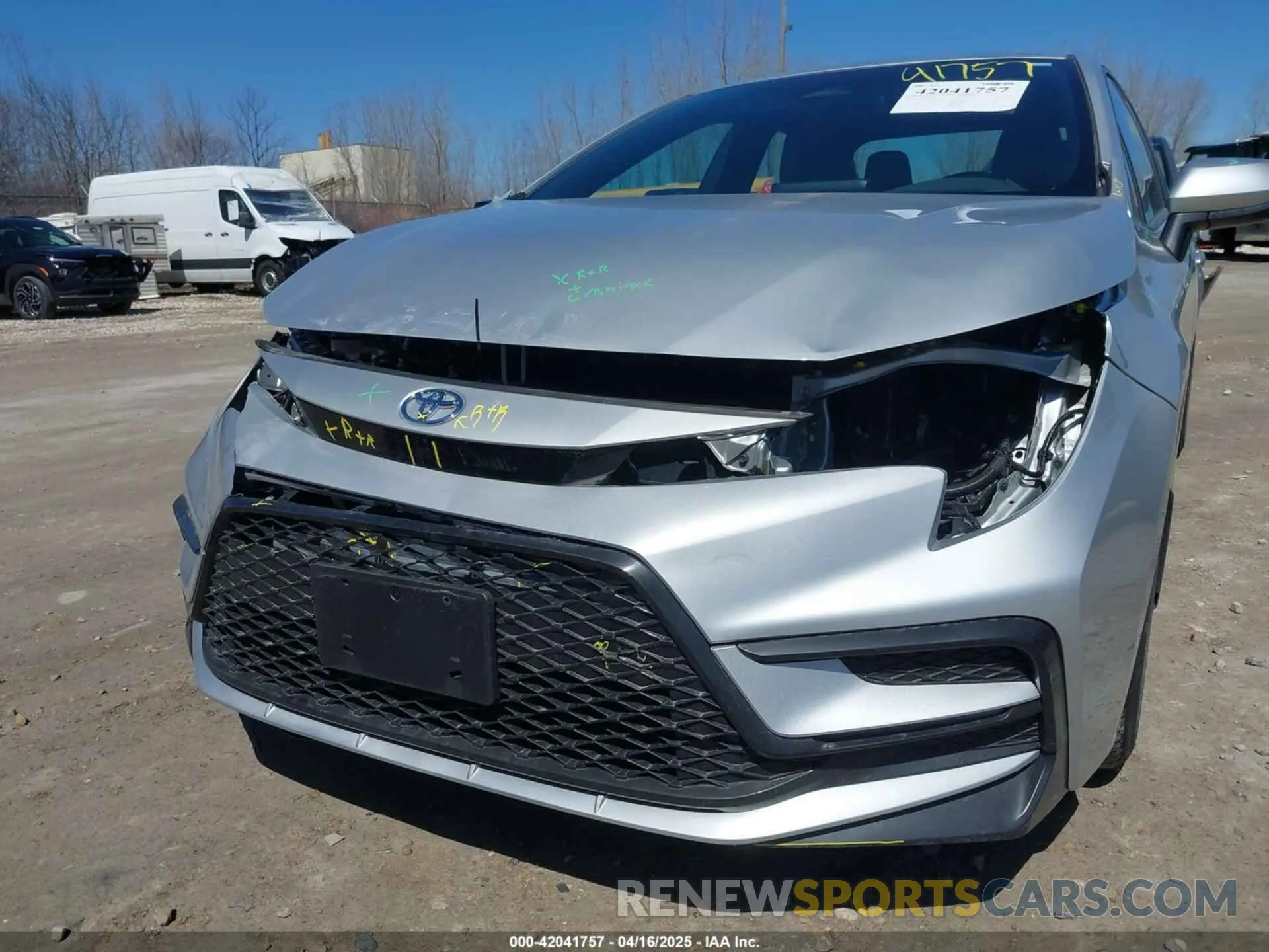 6 fotografías del automóvil dañado 5YFP4MCE0RP196915 TOYOTA COROLLA 2024