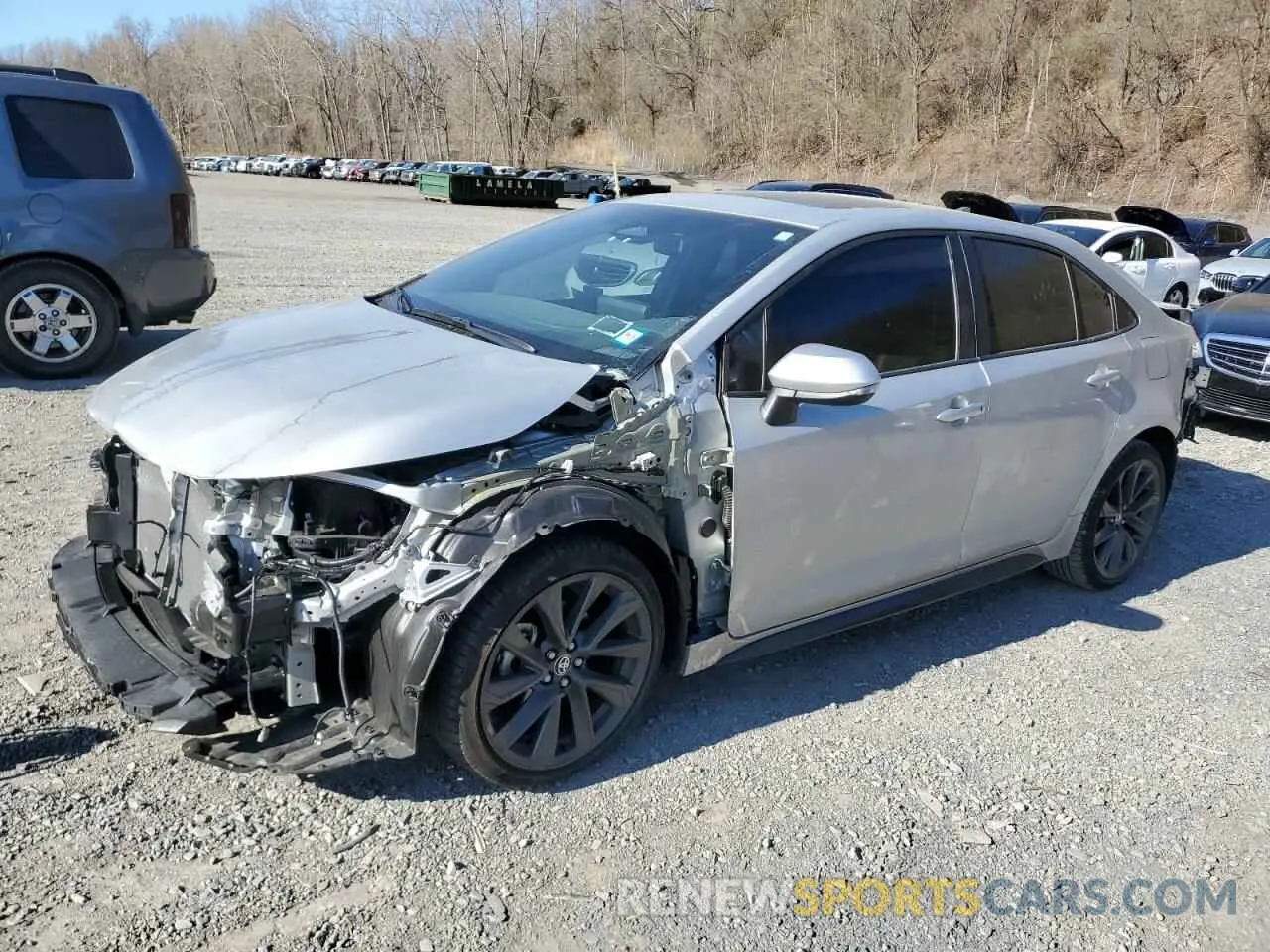 1 fotografías del automóvil dañado 5YFP4MCE0RP198308 TOYOTA COROLLA 2024