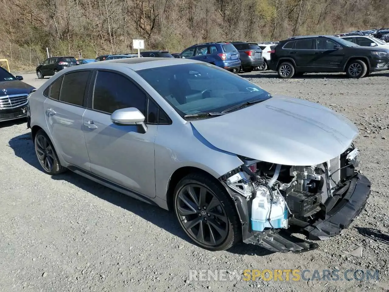 4 fotografías del automóvil dañado 5YFP4MCE0RP198308 TOYOTA COROLLA 2024