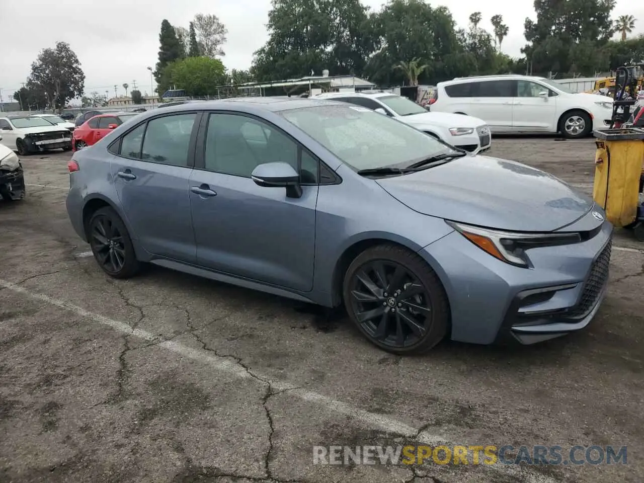 4 fotografías del automóvil dañado 5YFP4MCE2RP171143 TOYOTA COROLLA 2024