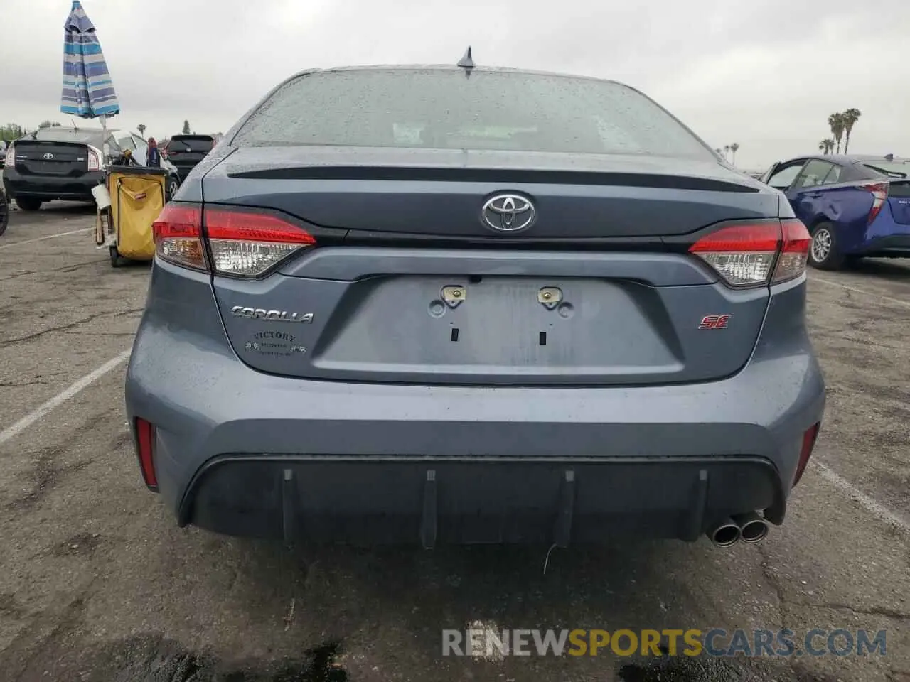 6 fotografías del automóvil dañado 5YFP4MCE2RP171143 TOYOTA COROLLA 2024