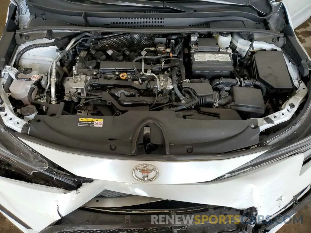 11 fotografías del automóvil dañado 5YFP4MCE3RP189764 TOYOTA COROLLA 2024