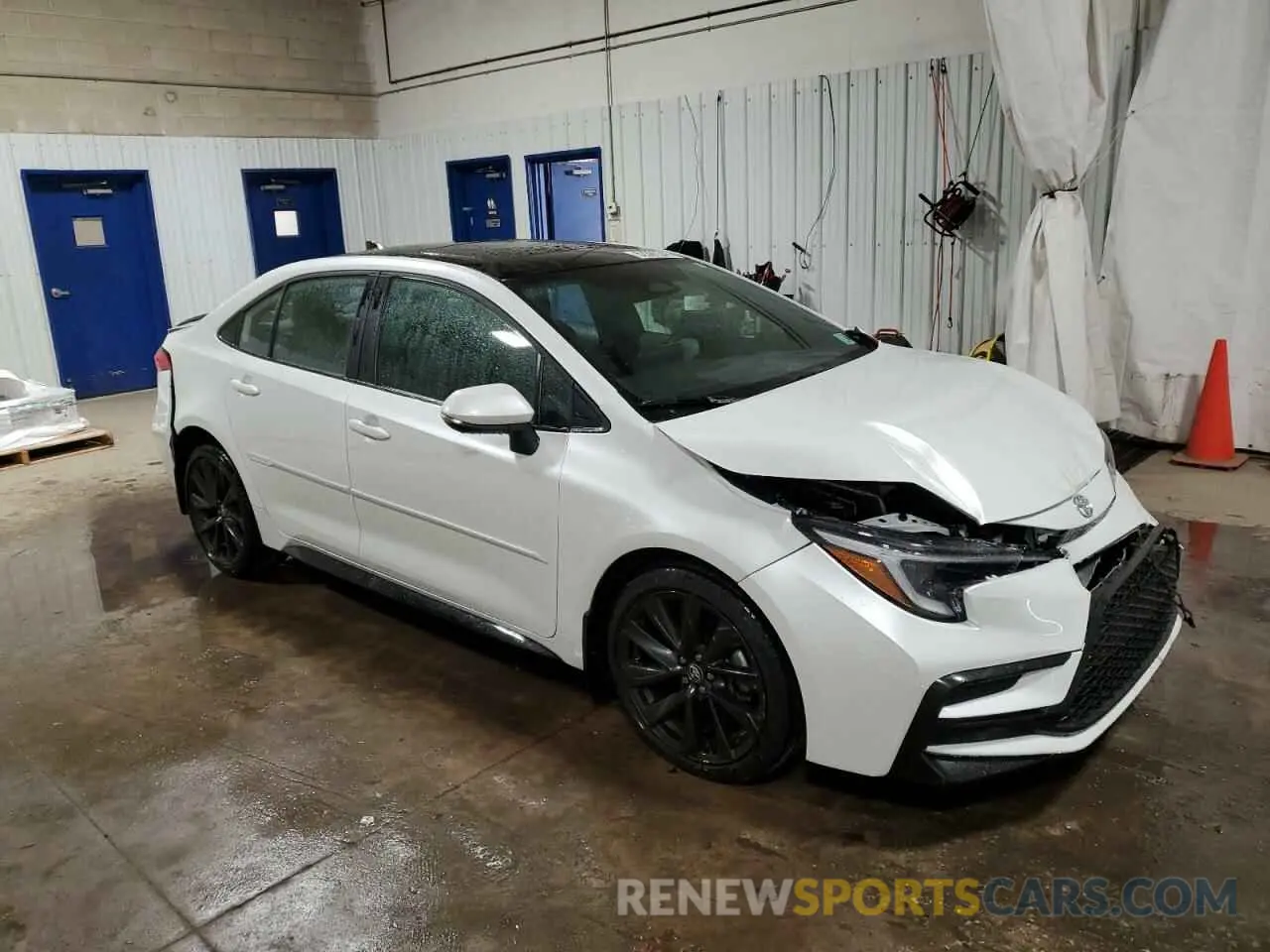 4 fotografías del automóvil dañado 5YFP4MCE3RP189764 TOYOTA COROLLA 2024
