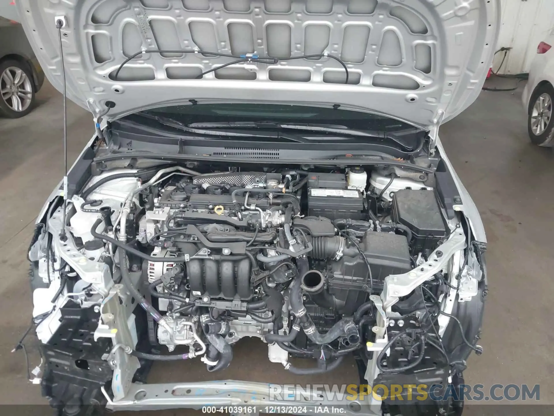 10 fotografías del automóvil dañado 5YFP4MCE5RP185764 TOYOTA COROLLA 2024