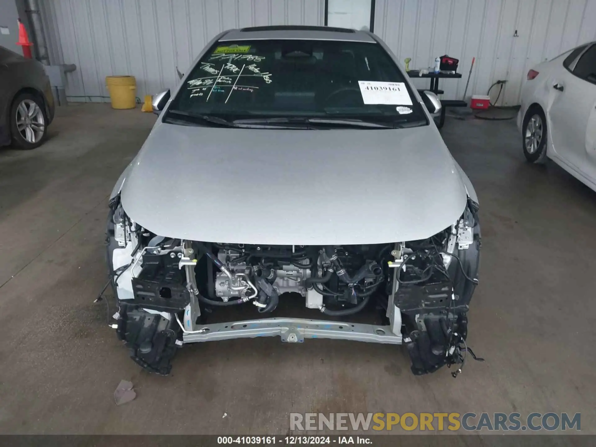 12 fotografías del automóvil dañado 5YFP4MCE5RP185764 TOYOTA COROLLA 2024