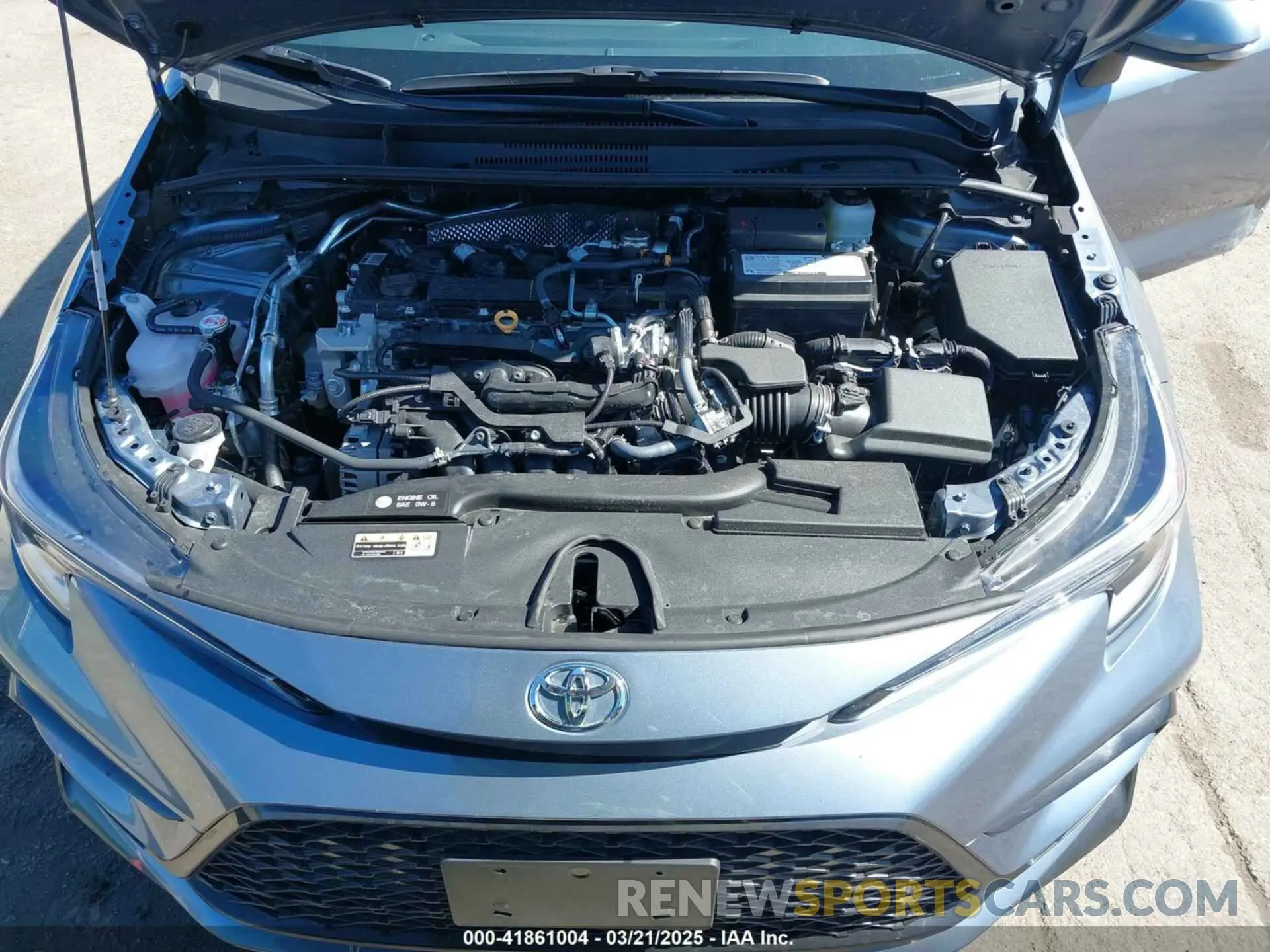 10 fotografías del automóvil dañado 5YFP4MCE5RP213823 TOYOTA COROLLA 2024