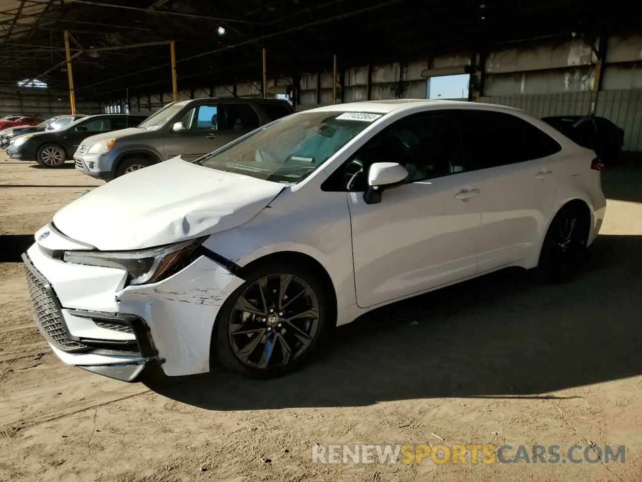 1 fotografías del automóvil dañado 5YFP4MCE6RP180816 TOYOTA COROLLA 2024