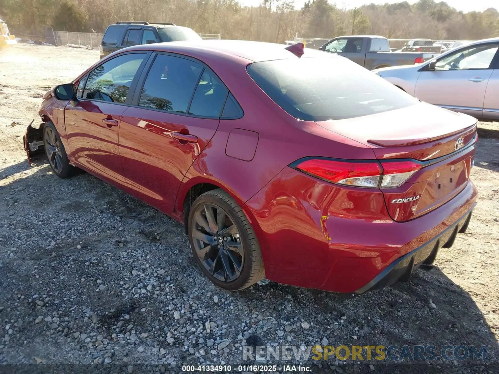 3 fotografías del automóvil dañado 5YFP4MCE7RP189461 TOYOTA COROLLA 2024
