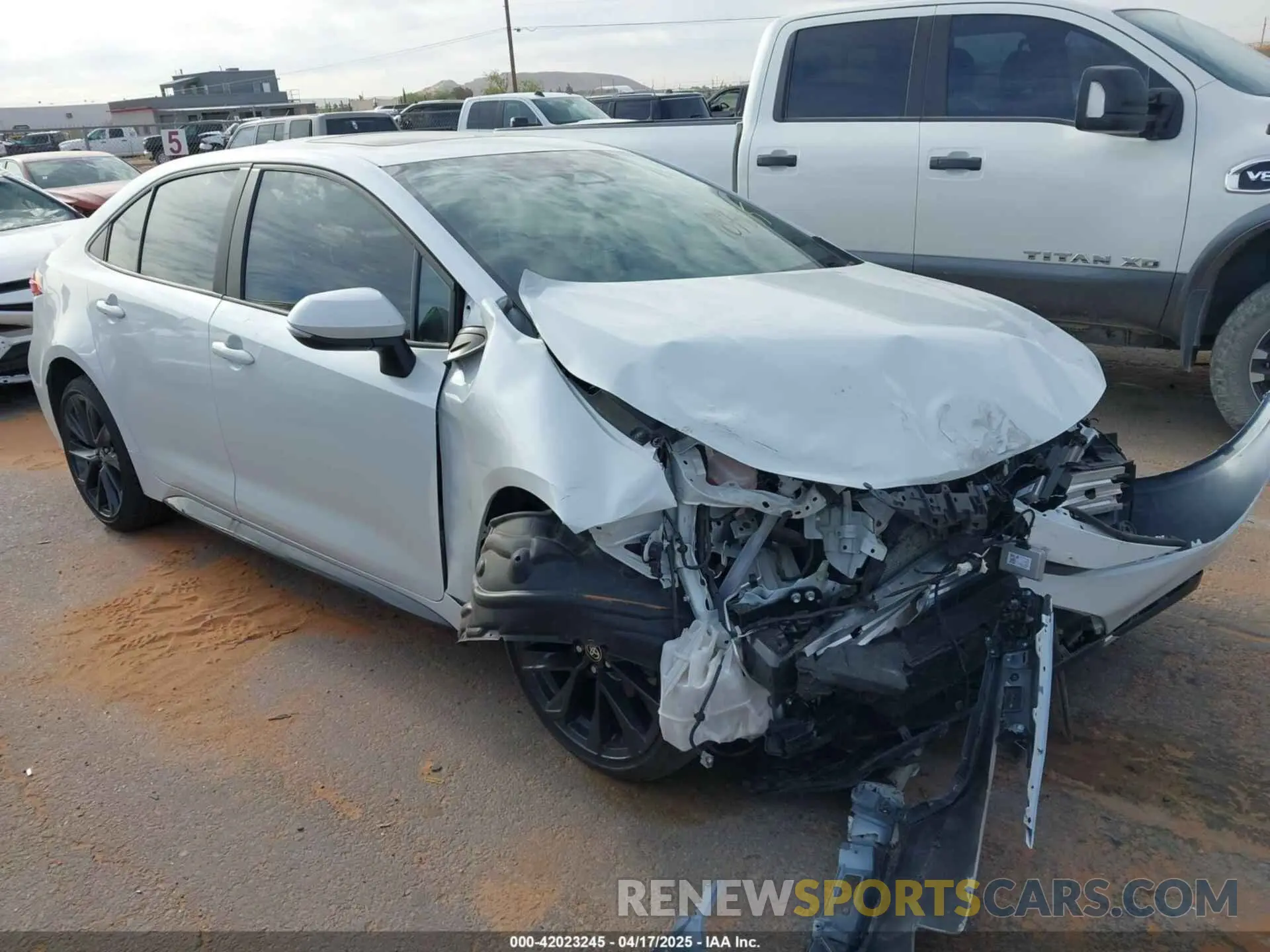 1 fotografías del automóvil dañado 5YFP4MCE8RP187685 TOYOTA COROLLA 2024