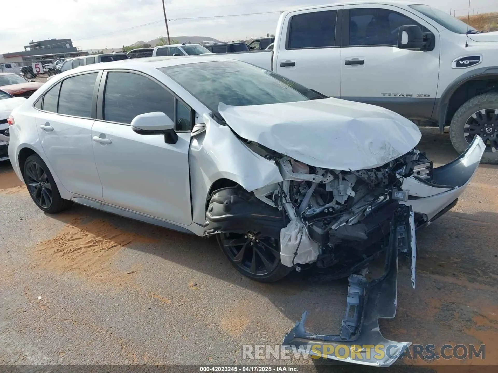13 fotografías del automóvil dañado 5YFP4MCE8RP187685 TOYOTA COROLLA 2024