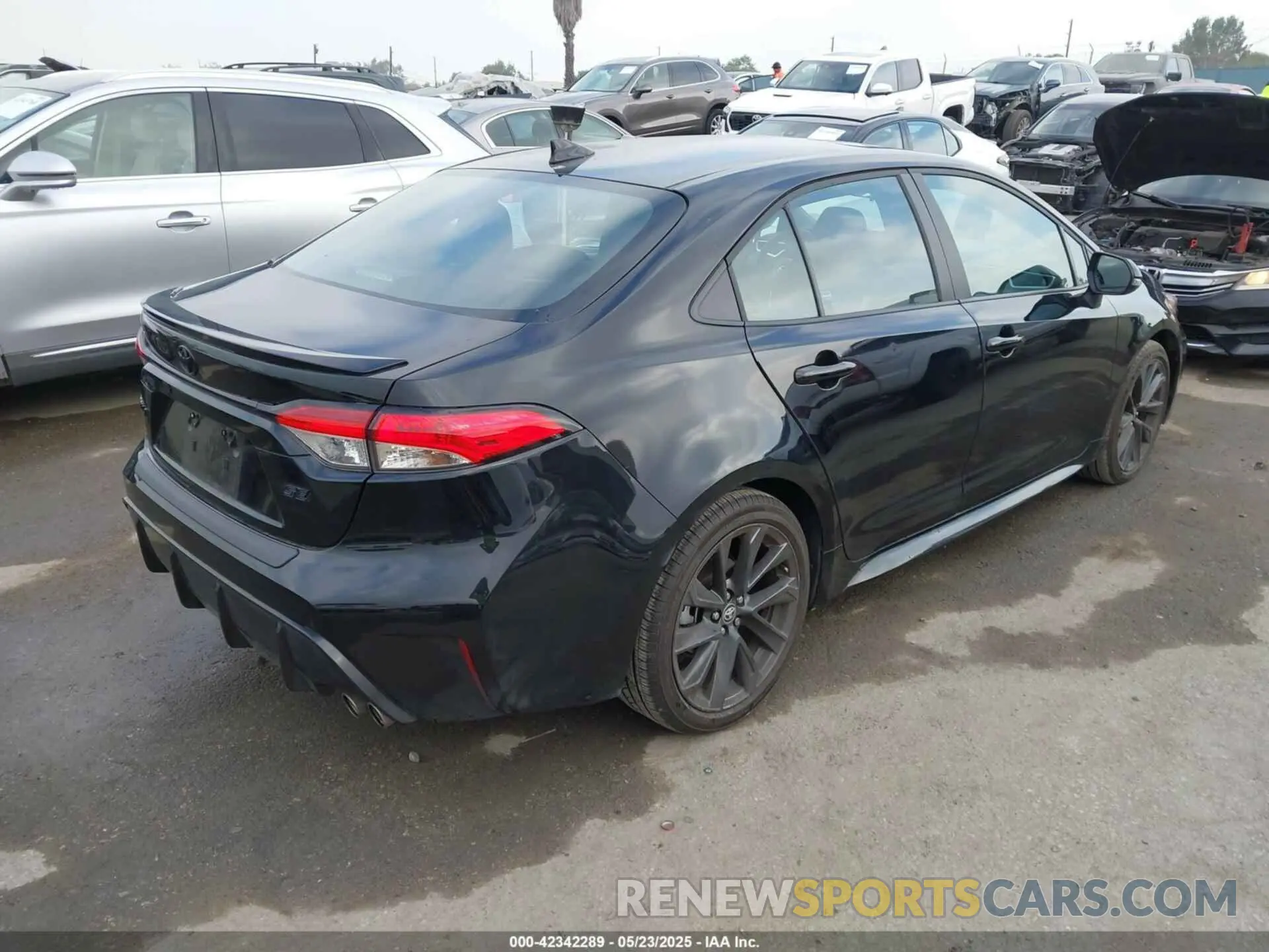 4 fotografías del automóvil dañado 5YFP4MCE8RP204467 TOYOTA COROLLA 2024