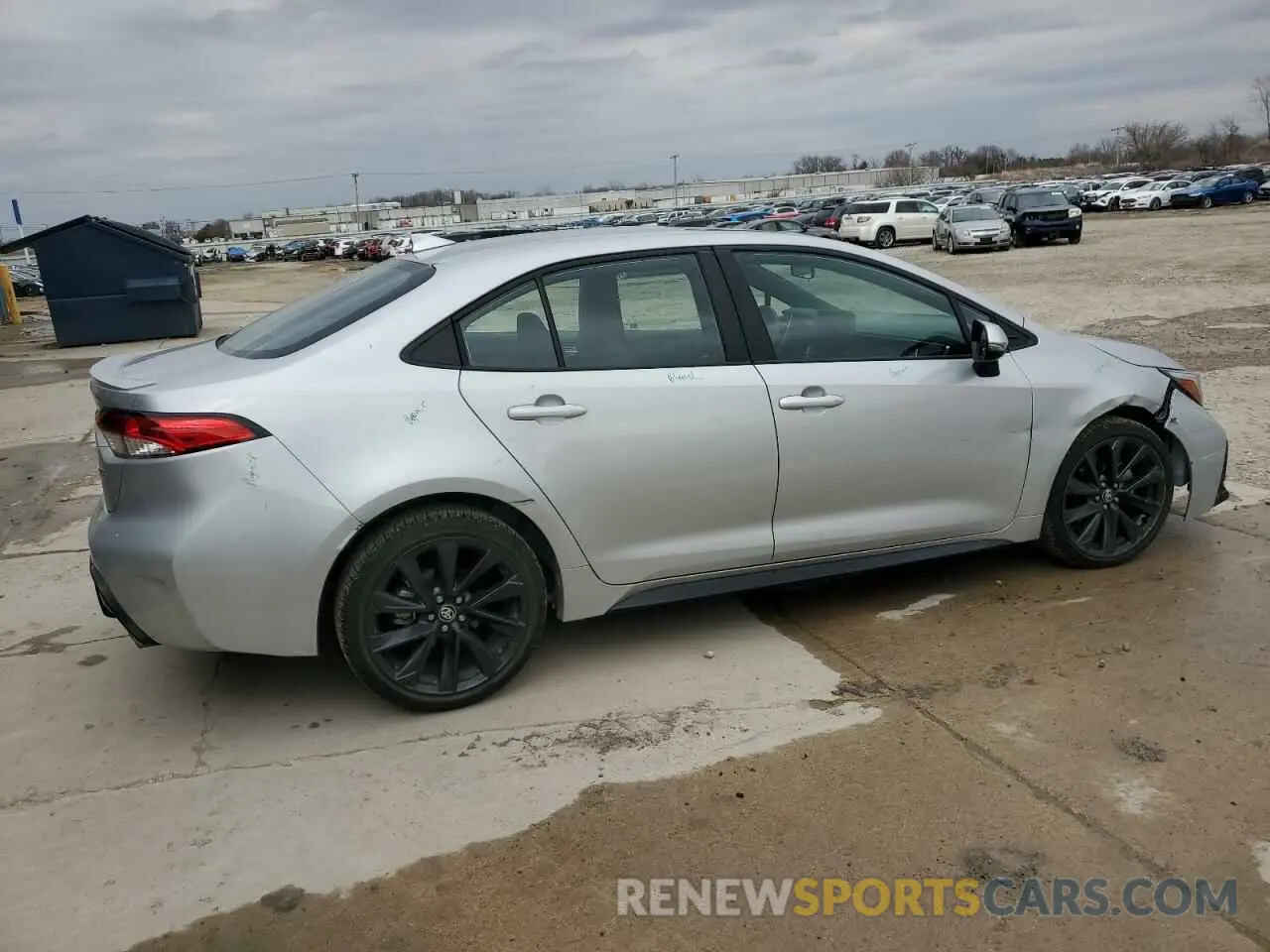 3 fotografías del automóvil dañado 5YFP4MCE9RP208222 TOYOTA COROLLA 2024
